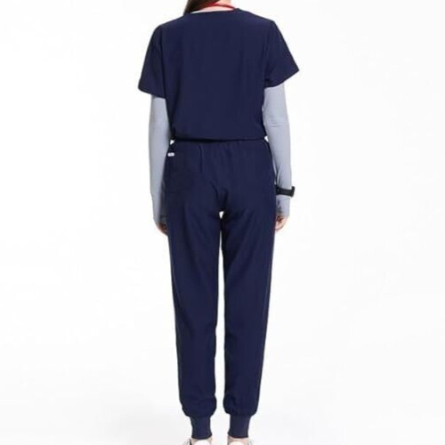 Uniforms World Scrubs for Women 2 Sets XS Navy Blue 9 Pockets 309T5 Series
