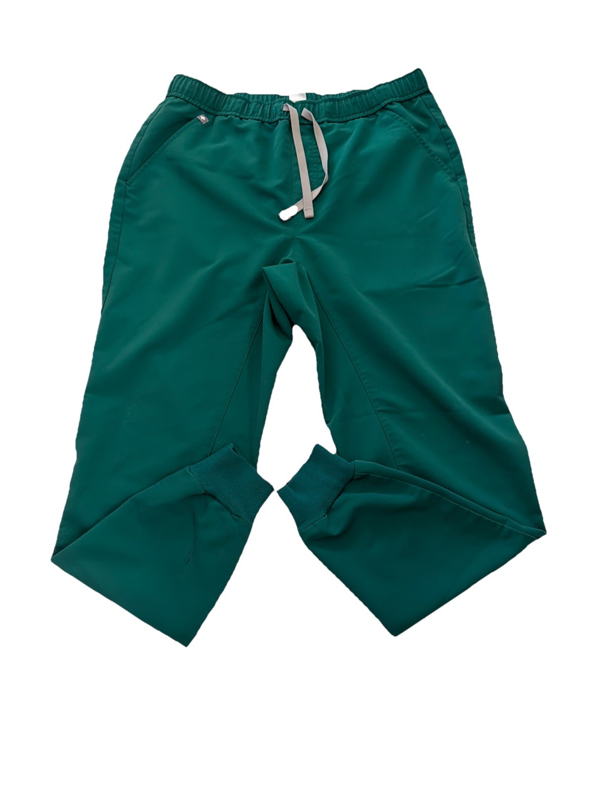 FIGS Zamora Womens Green Poly/Spandex Scrub Jogger Pants M –