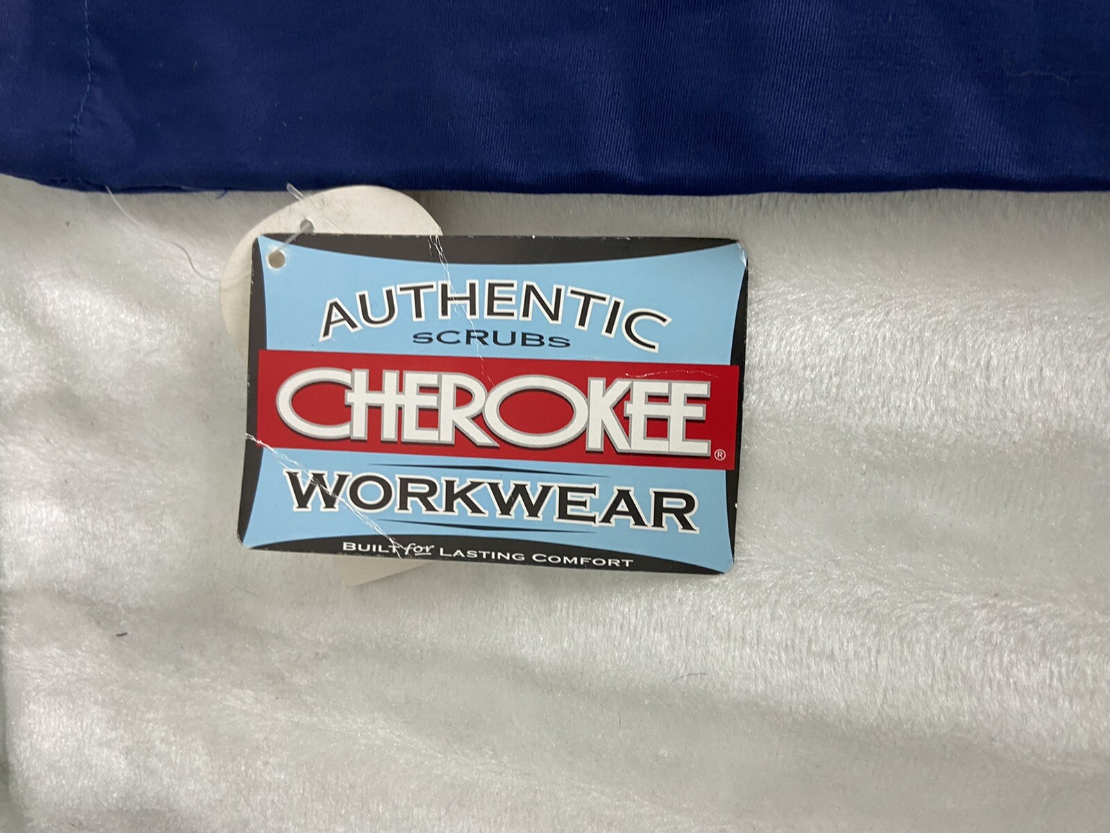 Cherokee Workwear Unisex DrawString Pant 2XL Navy 32in Inseam