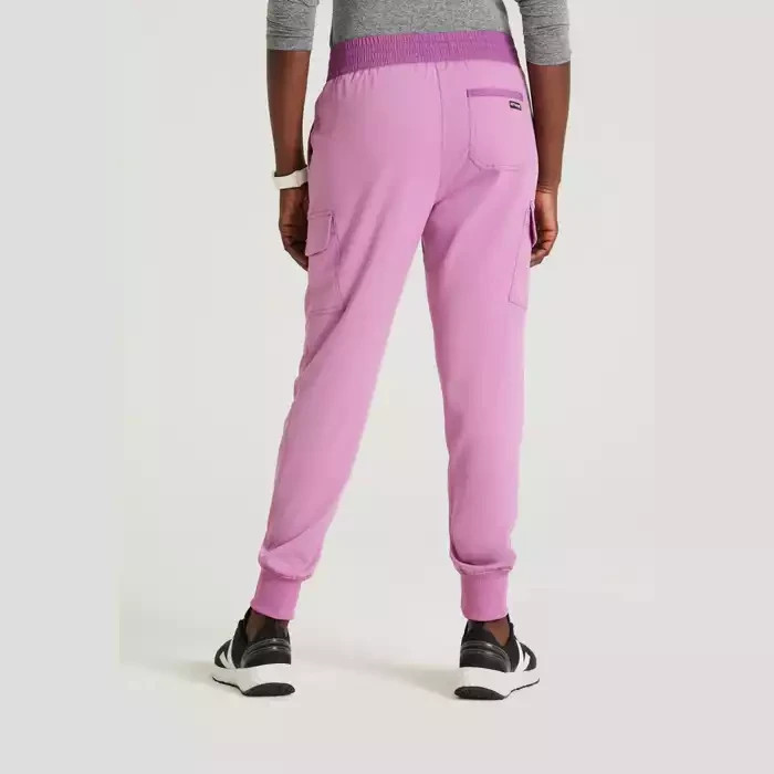 GREYS ANANTOMY JOGGER TWO-TONE CARGO SCRUB PANTS ALL COLORS AND SIZES #GRSP639
