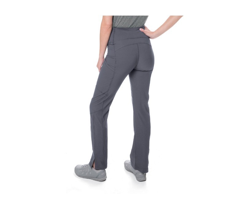 URBANE ALIGN multi pocket cargo pull on women’s scrub pants -MEDIUM(Petite) Gray