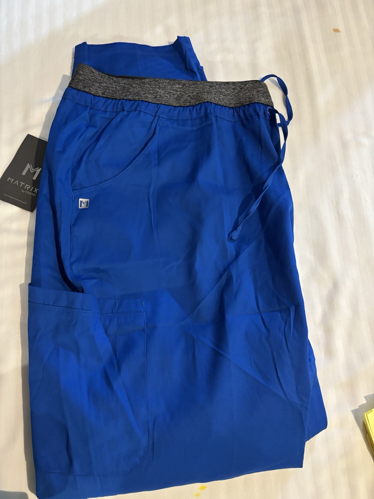 Matrix by Maevn jogger scrub pants 6701 Royal 3XL nwt