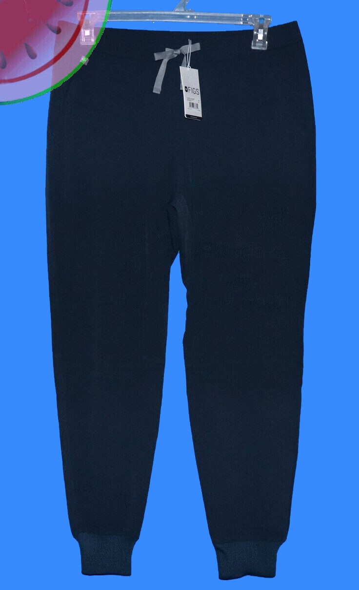 FIGS Mens SLIM Tansen Jogger SCRUB PANTS Navy Blue Size Medium Nurse Medical ER
