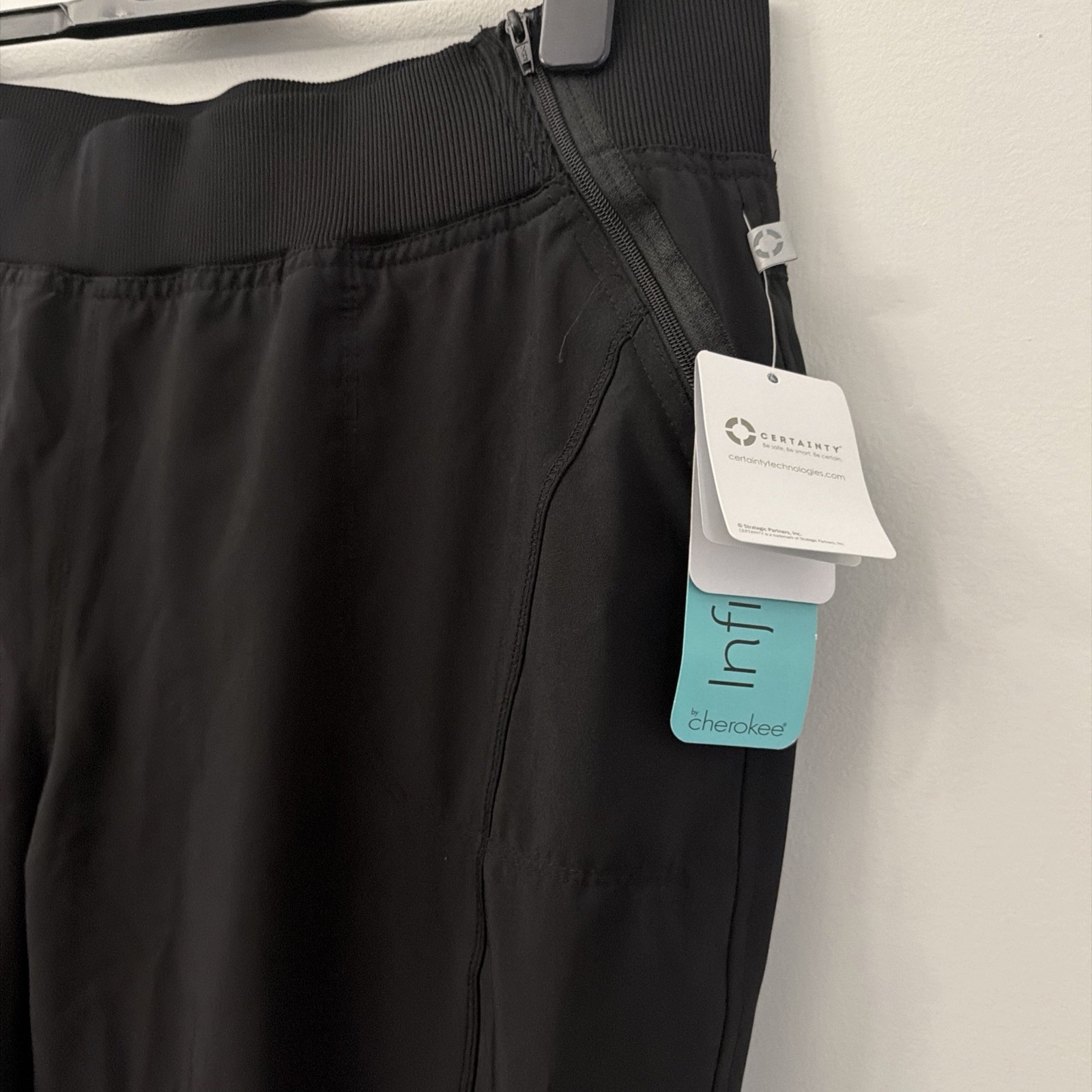 Cherokee Infinity Scrubs Mid Rise Tapered Leg Jogger Pant CK110A BAPS