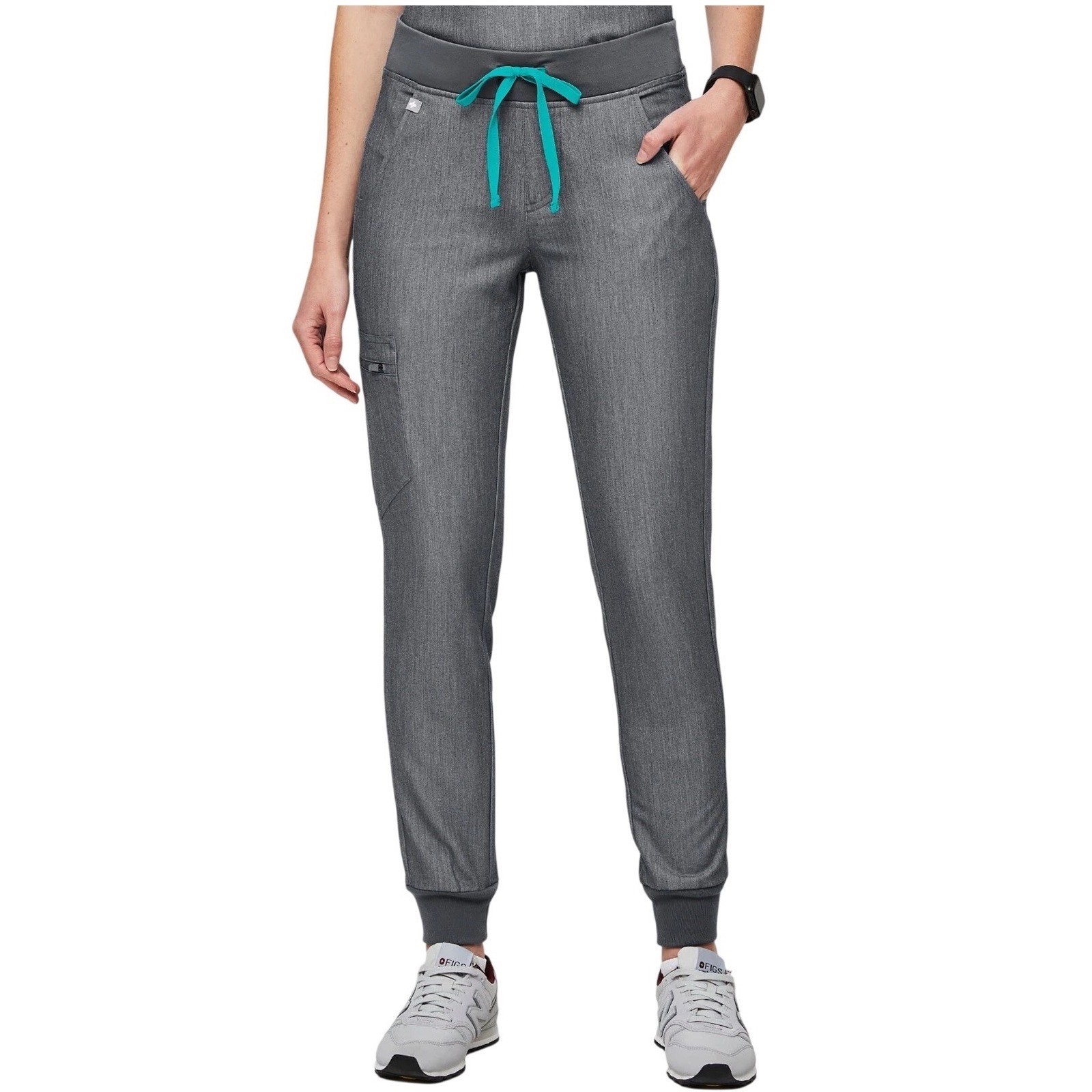 Figs Zamora 2.0 Graphite Jogger Scrub Pants XXS NWT
