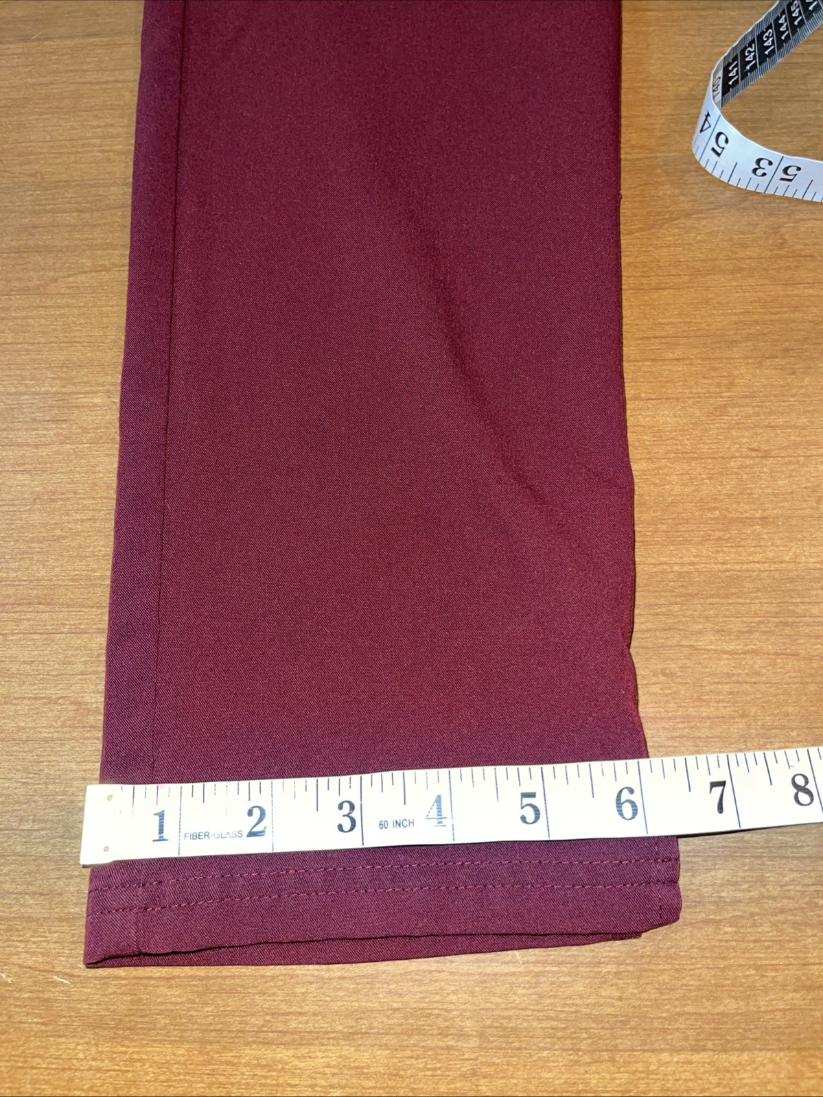 Figs Scrubs Yola Skinny Pants Women XS Burgundy Style# TW2000R Nurse Doctor ER