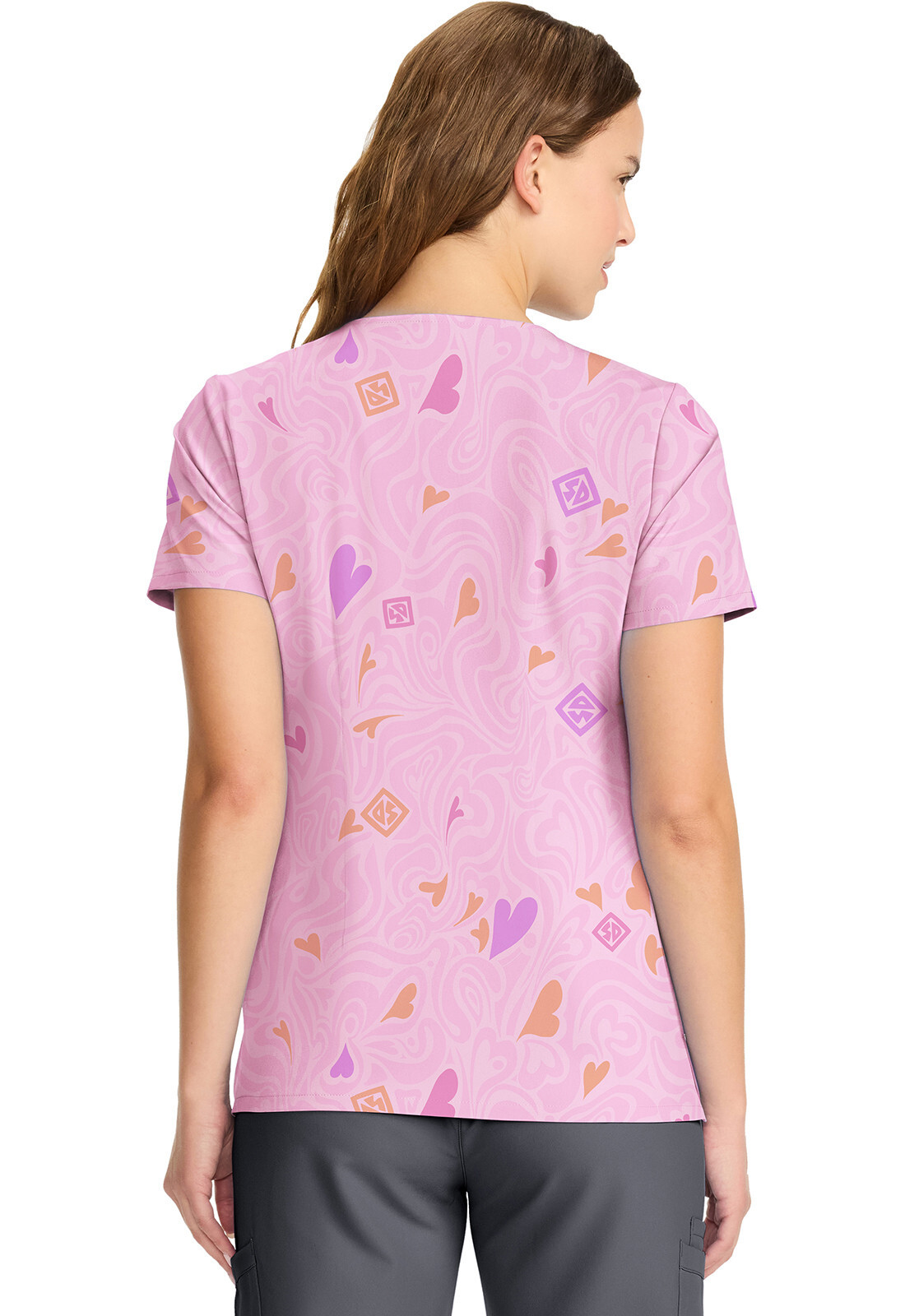 Scooby Doo Cherokee Scrubs Tooniforms V Neck Top TF626 SDHL