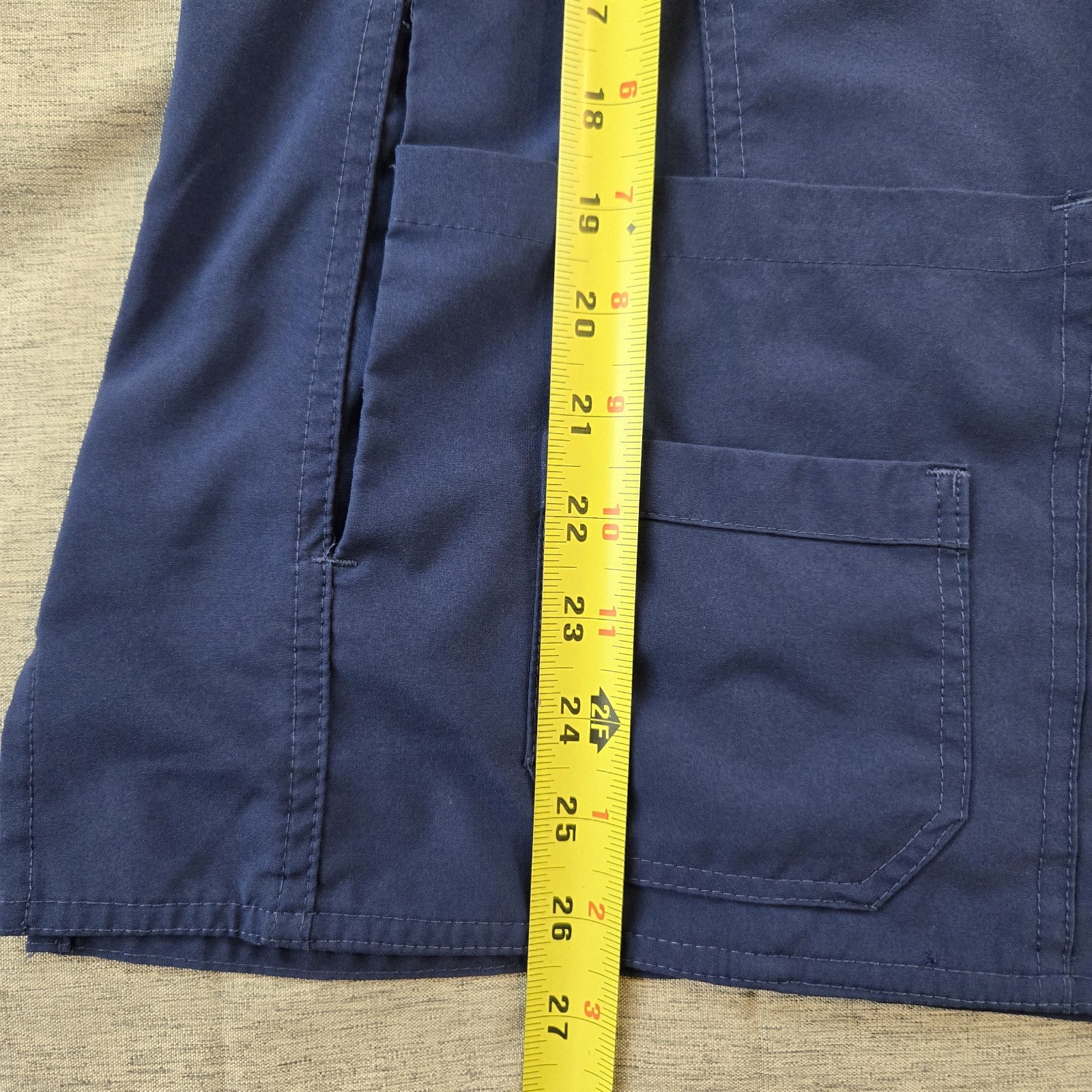 Activate Women’s Scrubs Set Large- Top, XL – Pants Navy Stretch Please Read