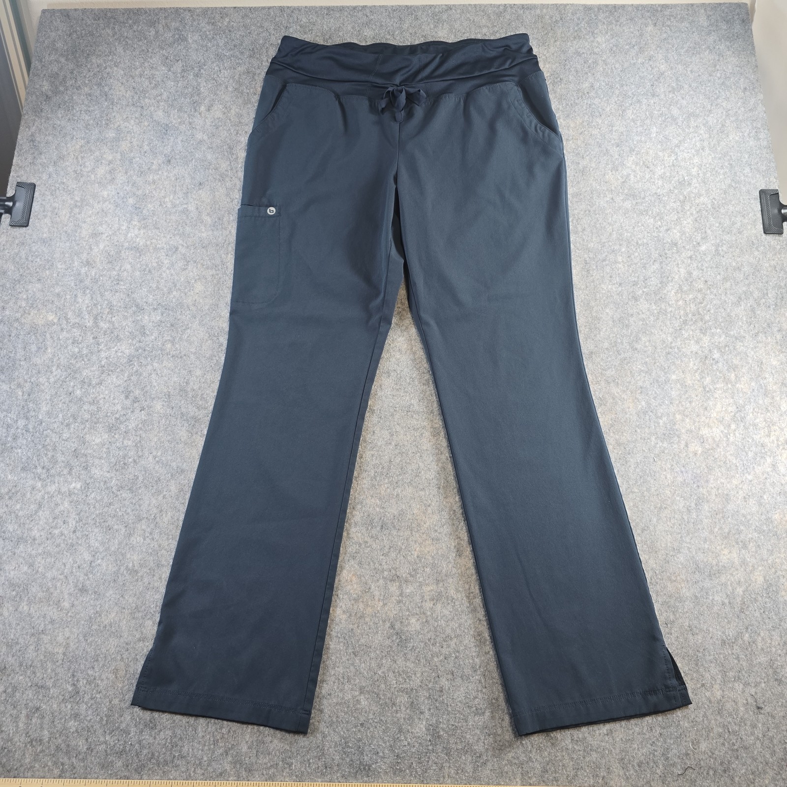 Barco Uniforms ONE Scrubs Pants Size Medium Steel Grey Style #5206 Fit & Flare
