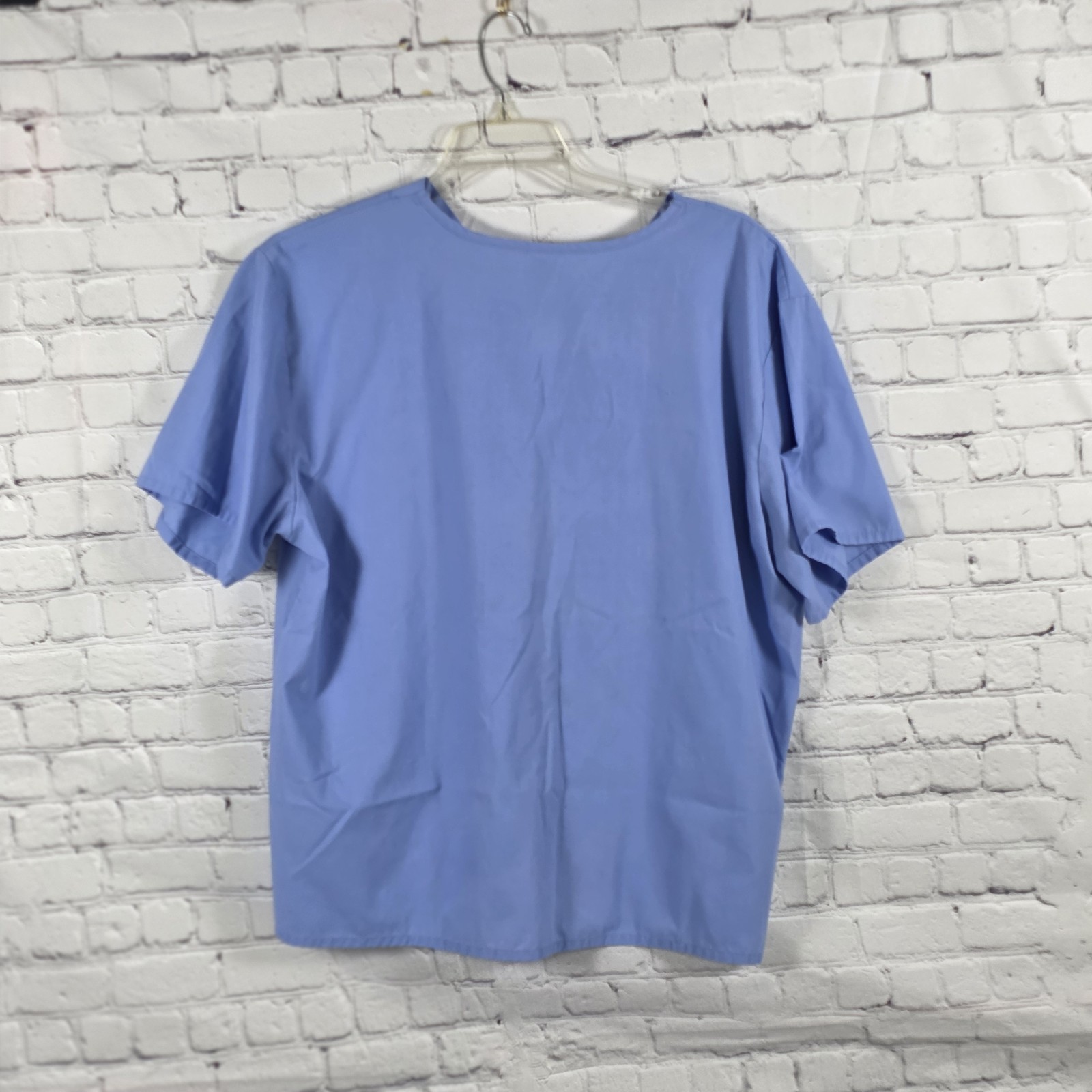 Unbranded Women’s Large Blue Nursing Scrub Tops (2) UZ13150T