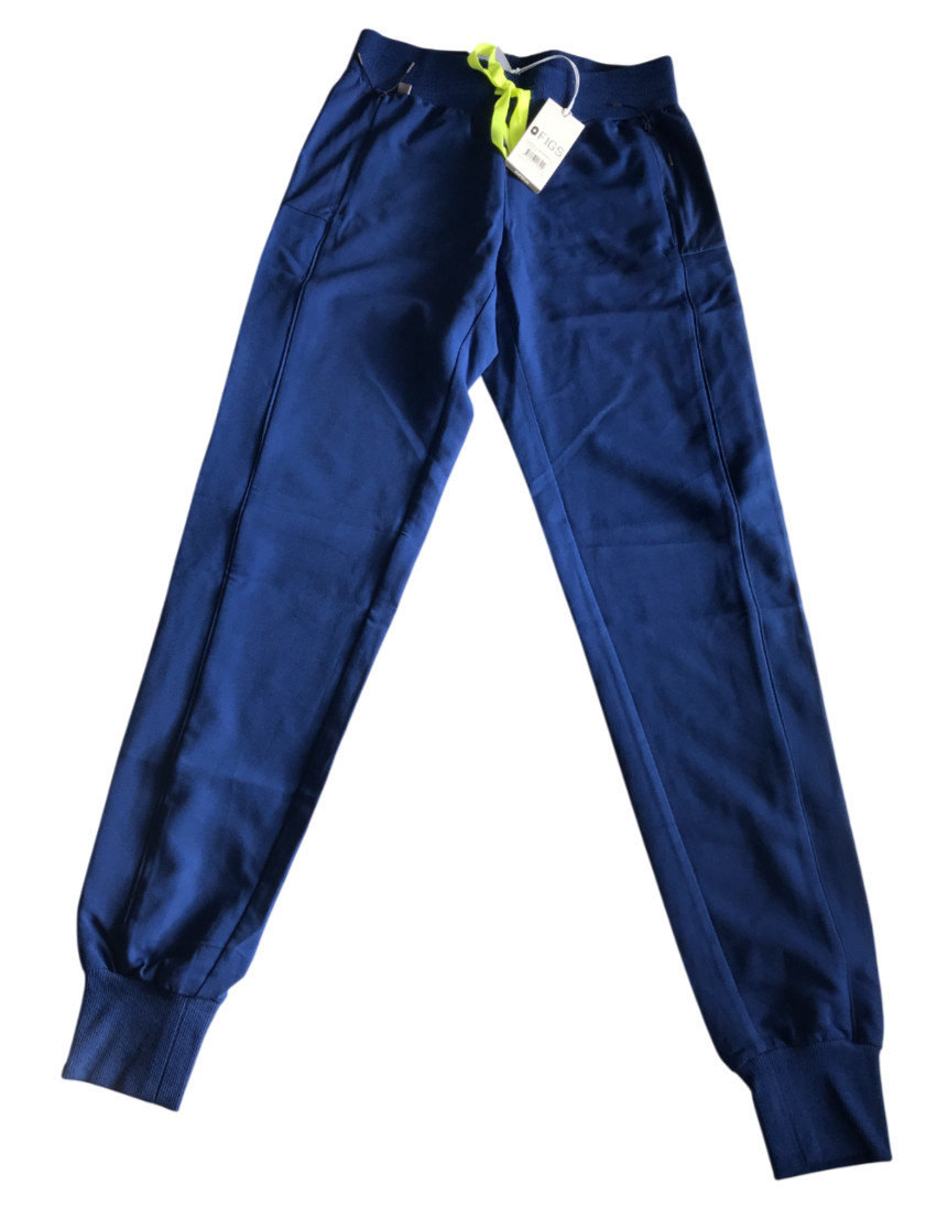 Figs Boston Slim TALL Jogger Scrub Pants in Electric Blue XXS/2XS TALL PO# 2094