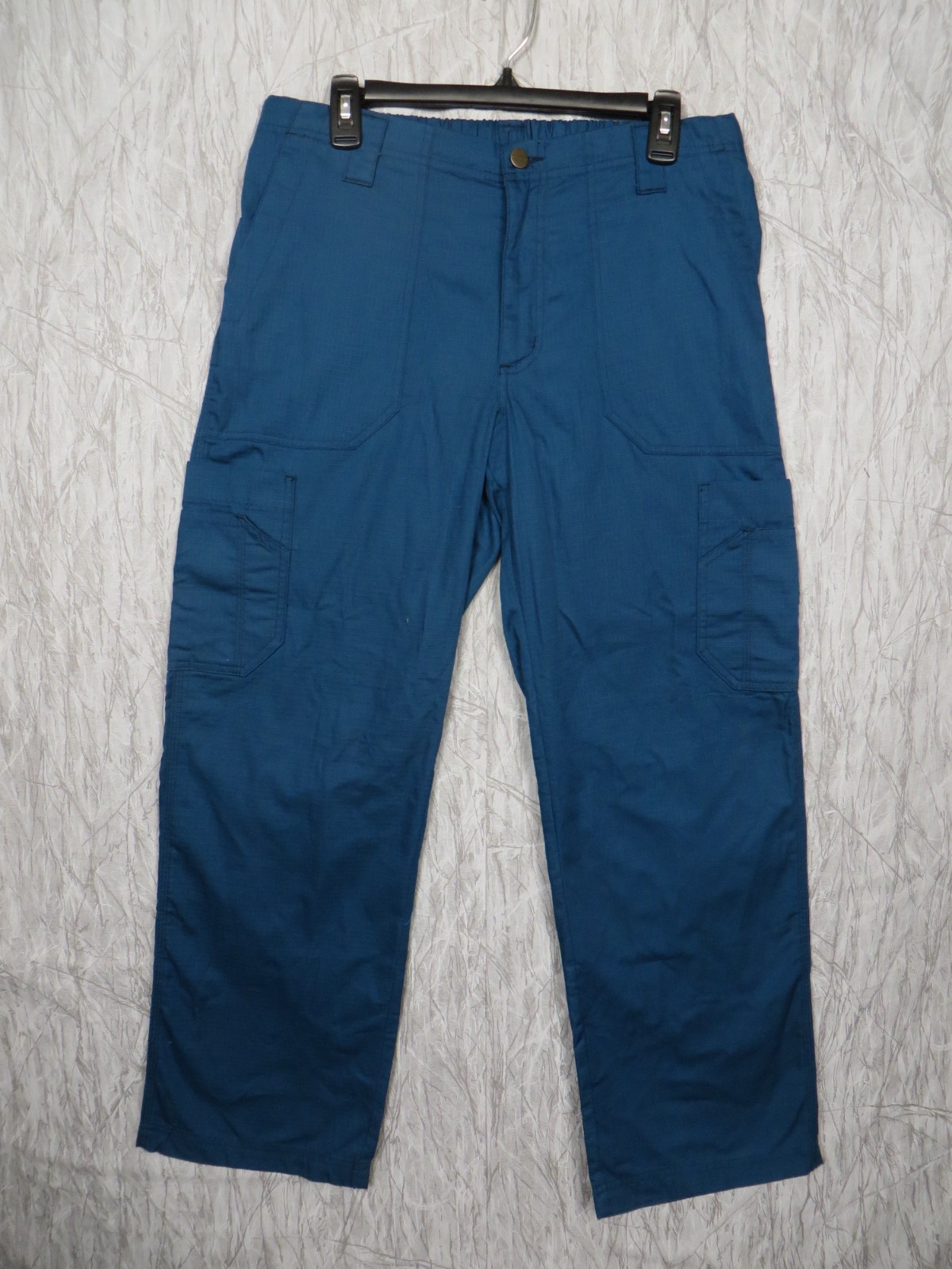 NWT Carhartt Ripstop Scrub Pants Womens Small Caribbean Blue Medical Uniform