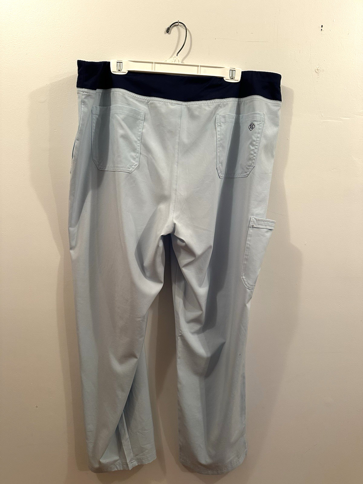 Easy Stretch Uniform Pull On Elastic Waist Pants Women’s Size 2 X Medical Scrub