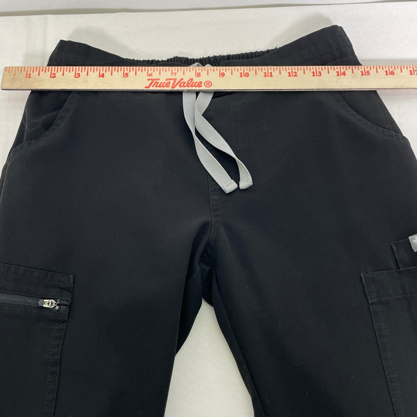FIGS Technical Collection Drawstring Black Scrub Jogger Pants Men’s XXS