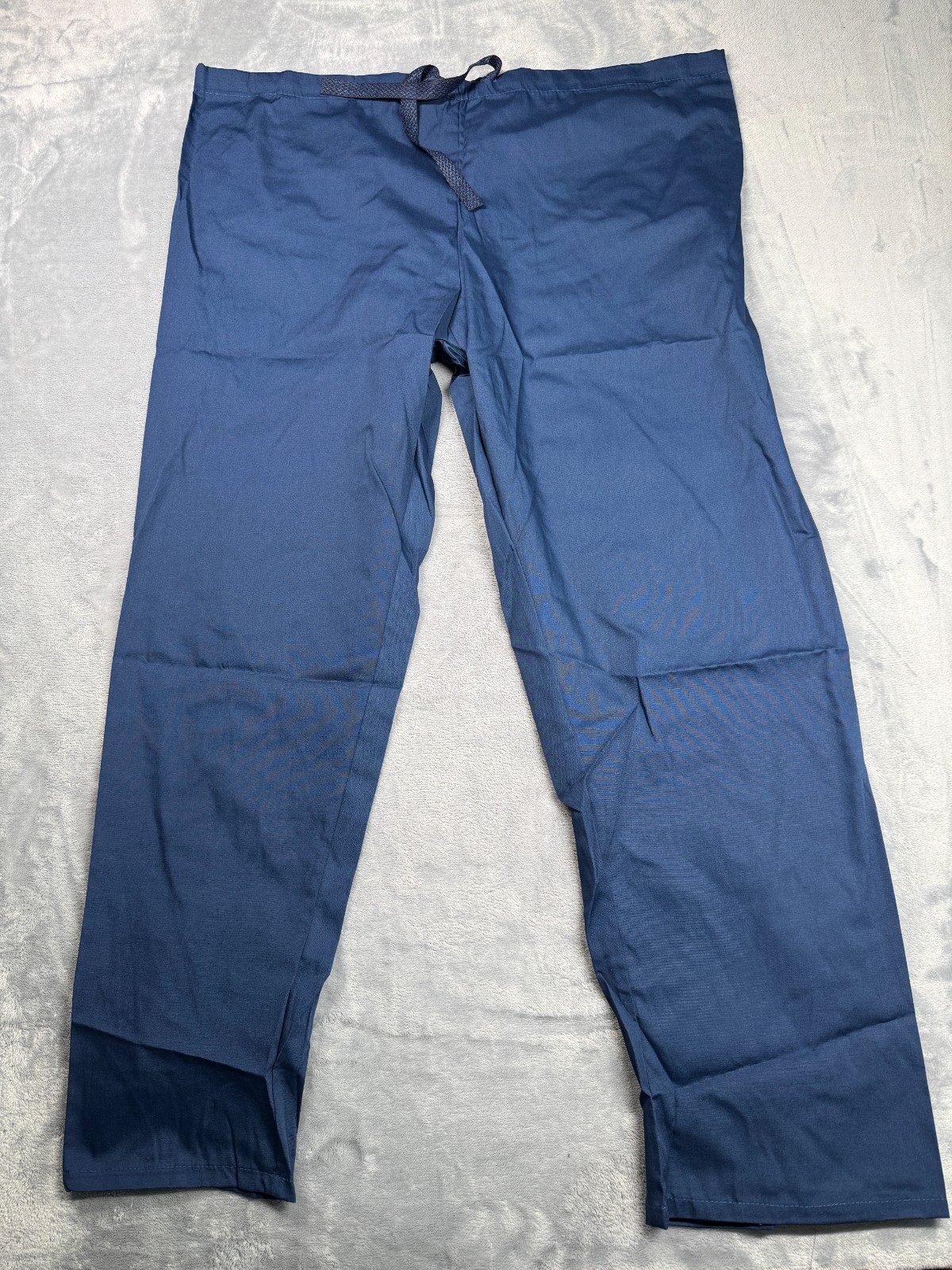 (New) Fashion Seal Scrub Pant Unisex Large Navy Drawstring Waist Uniform