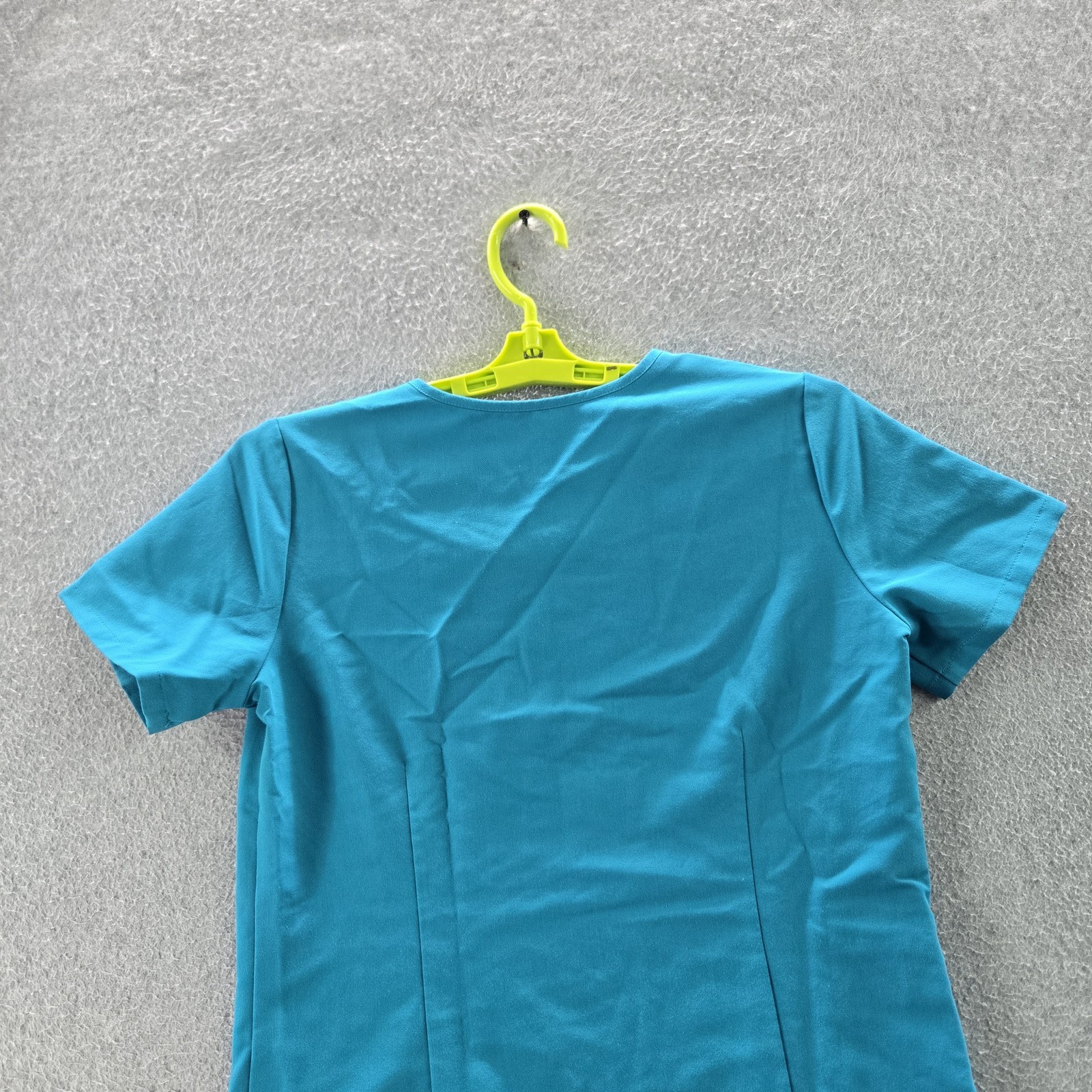 FIGS Women Scrub Top XXS Blue Short Sleeve