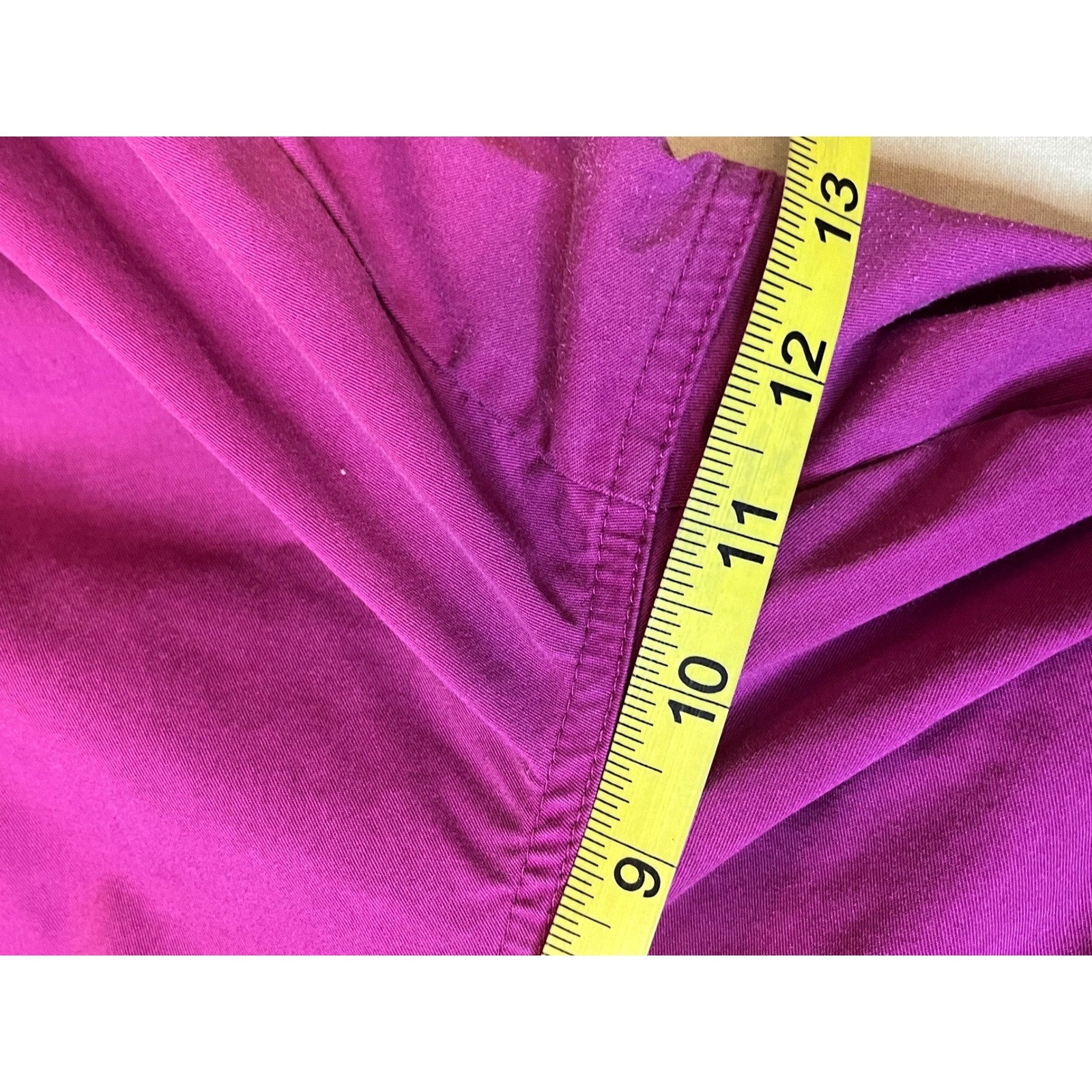 Med Couture Scrub Pants Women Large Fuchsia EZ Flex Yoga Waist Straight Leg Work