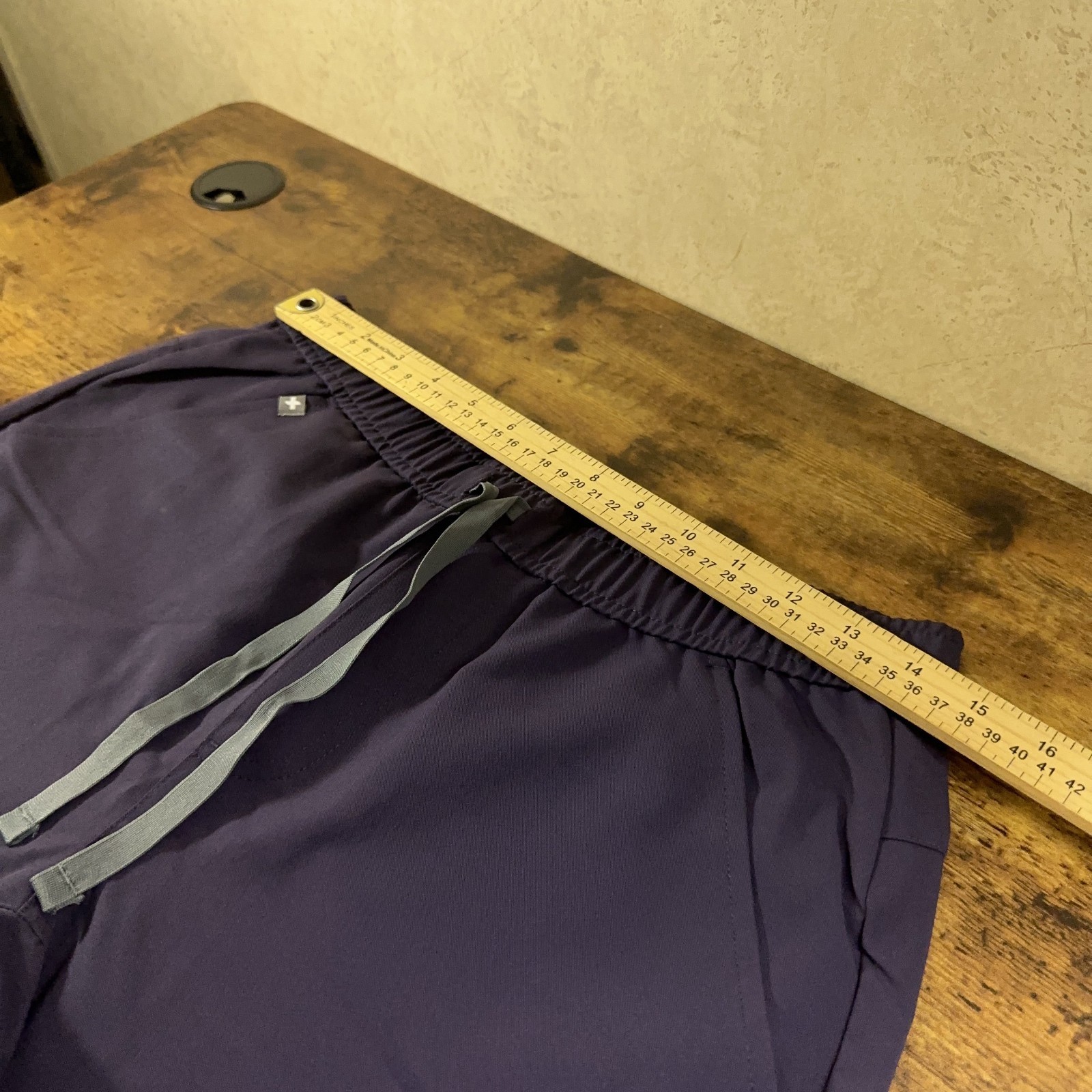Figs Tansen Jogger 2.0 Scrub Pants Mens Size Small TALL Purple Shadow