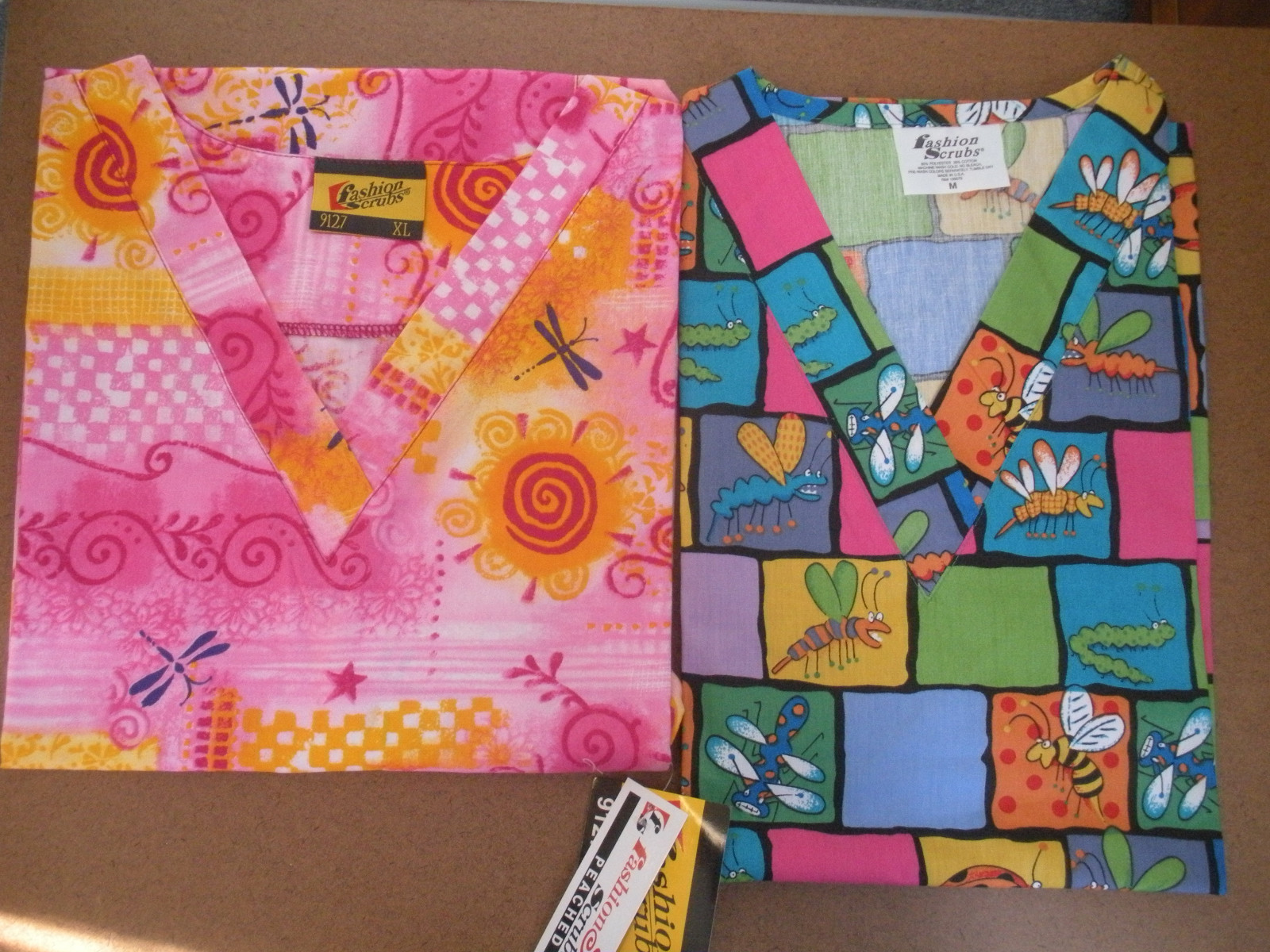 New Nursing Print Tops, 2-Pocket, V- Neck,