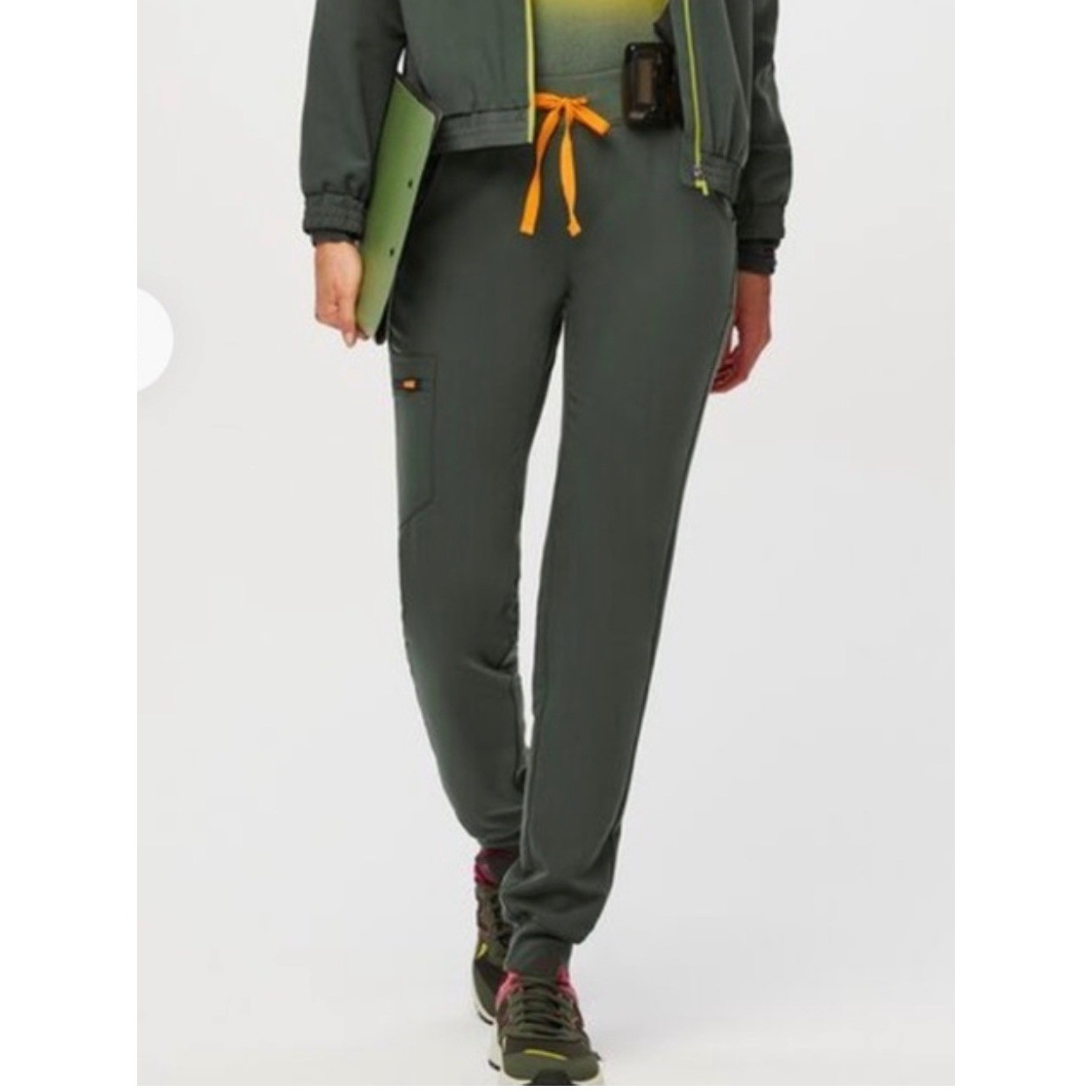 Figs Zamora 2.0 Scrub Jogger Pants Moss Green Healthcare Nurse Size XL NEW NWT