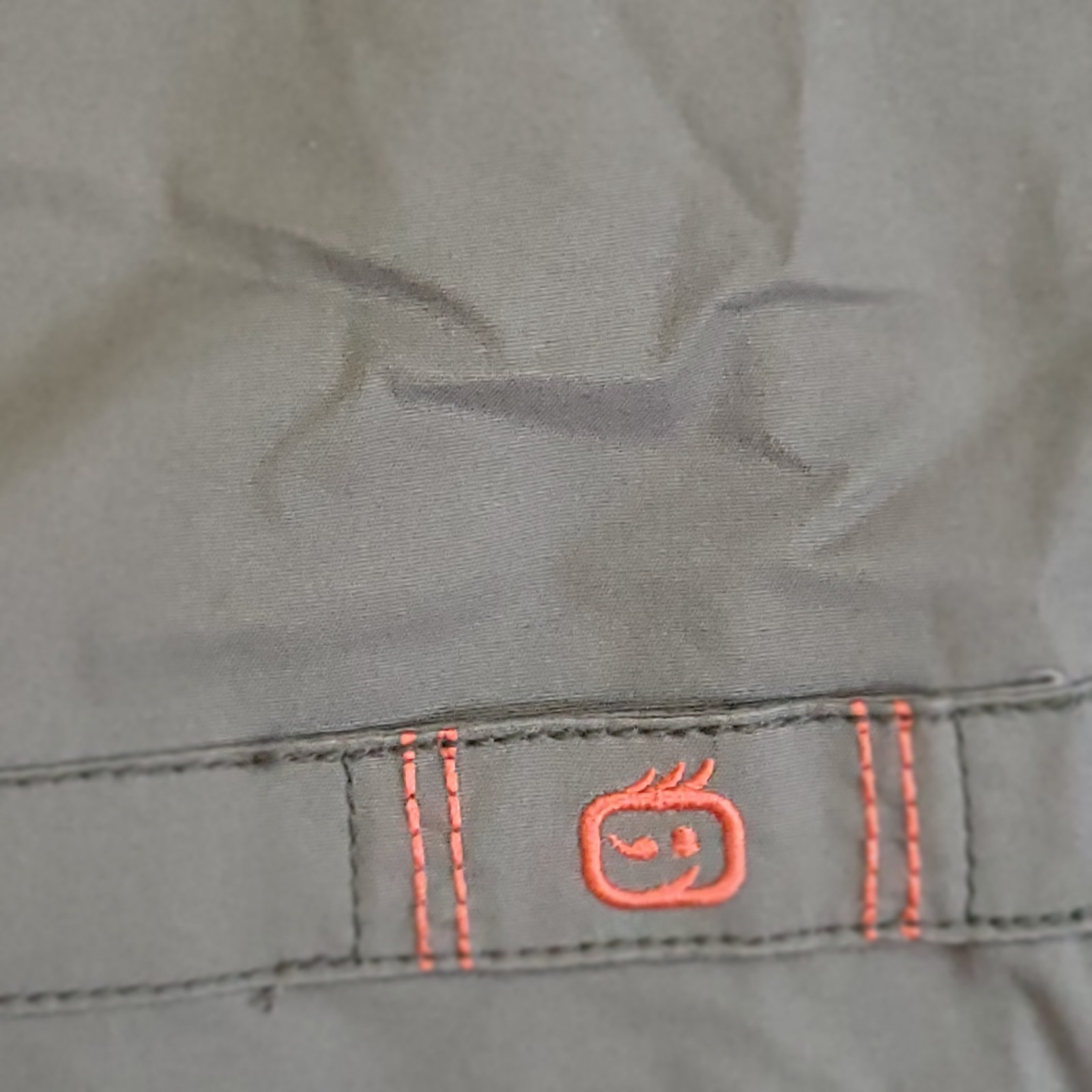 WonderFlex 6208 Pewter Gray Large Scrub TOP NWOT