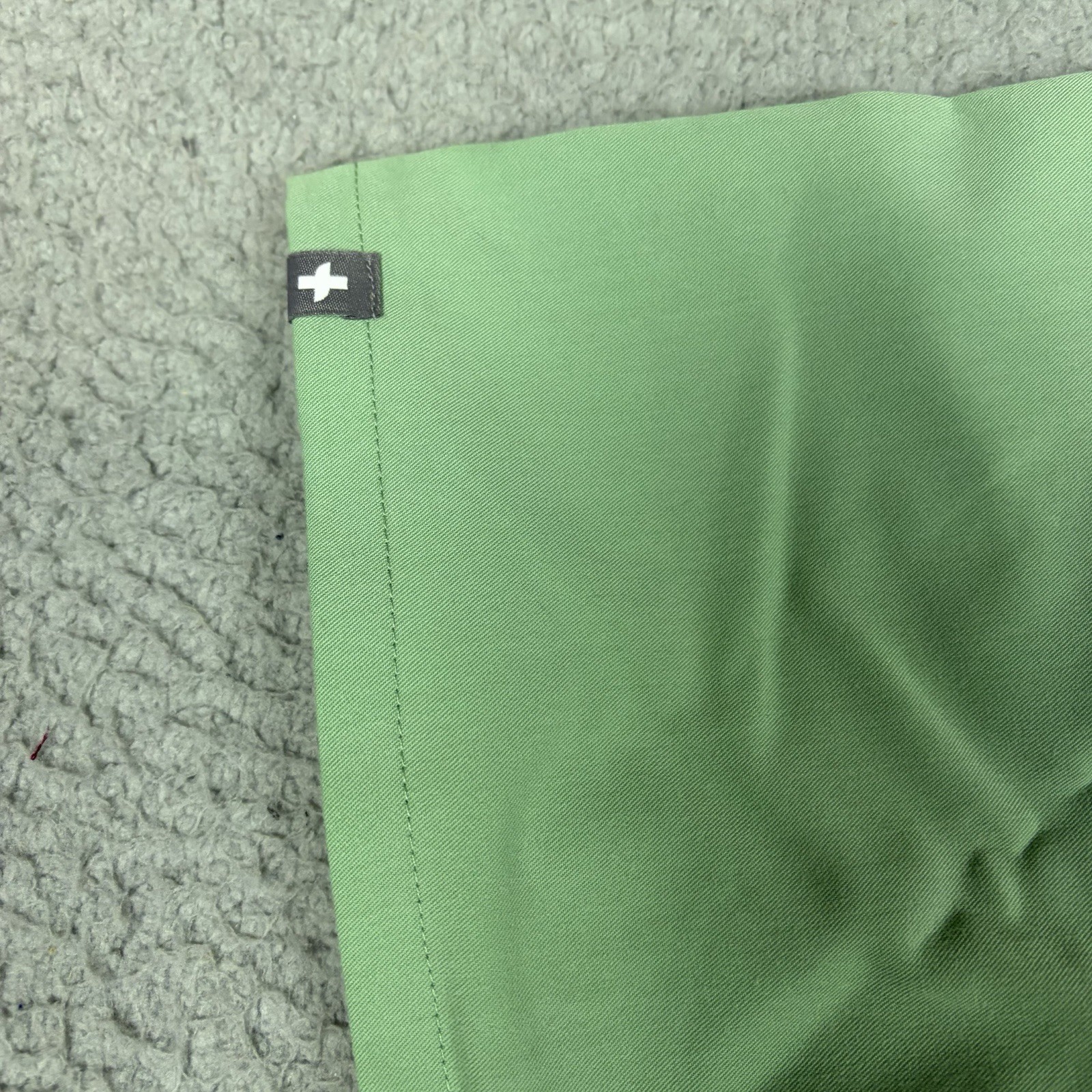 FIGS Catarina Scrub Top Women XXL Jade Green Three Pocket V Neck Stretch Medical