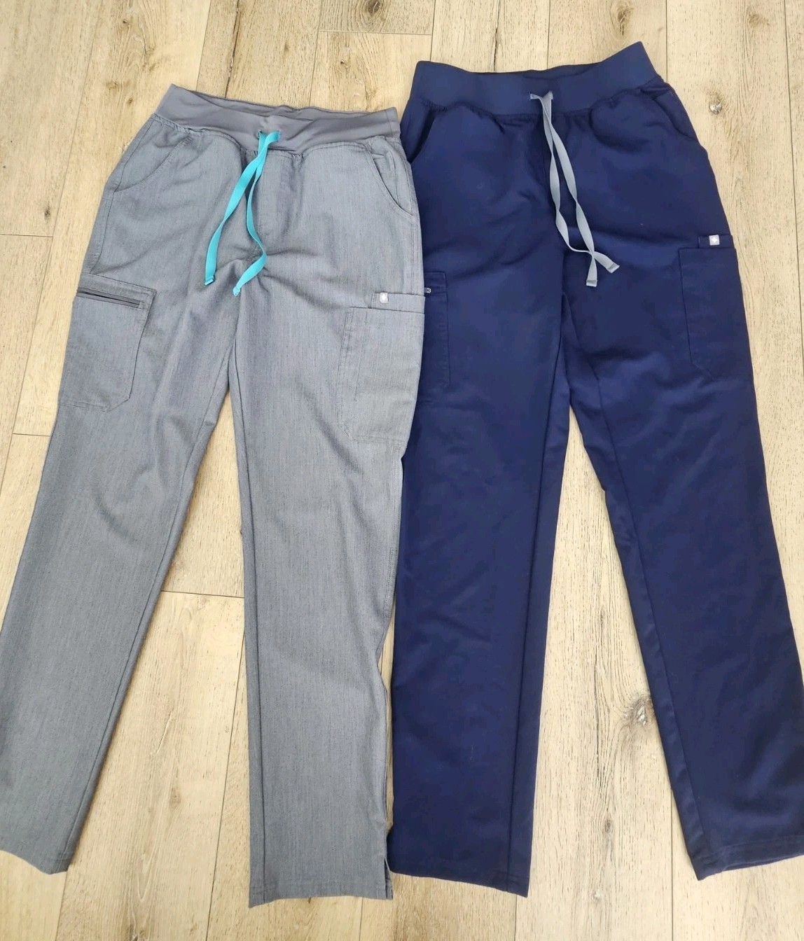 EUC Lot Of 2 FIGS Yola High Waist Scrub Pants Womens M/T Medium Tall W22SW2013T