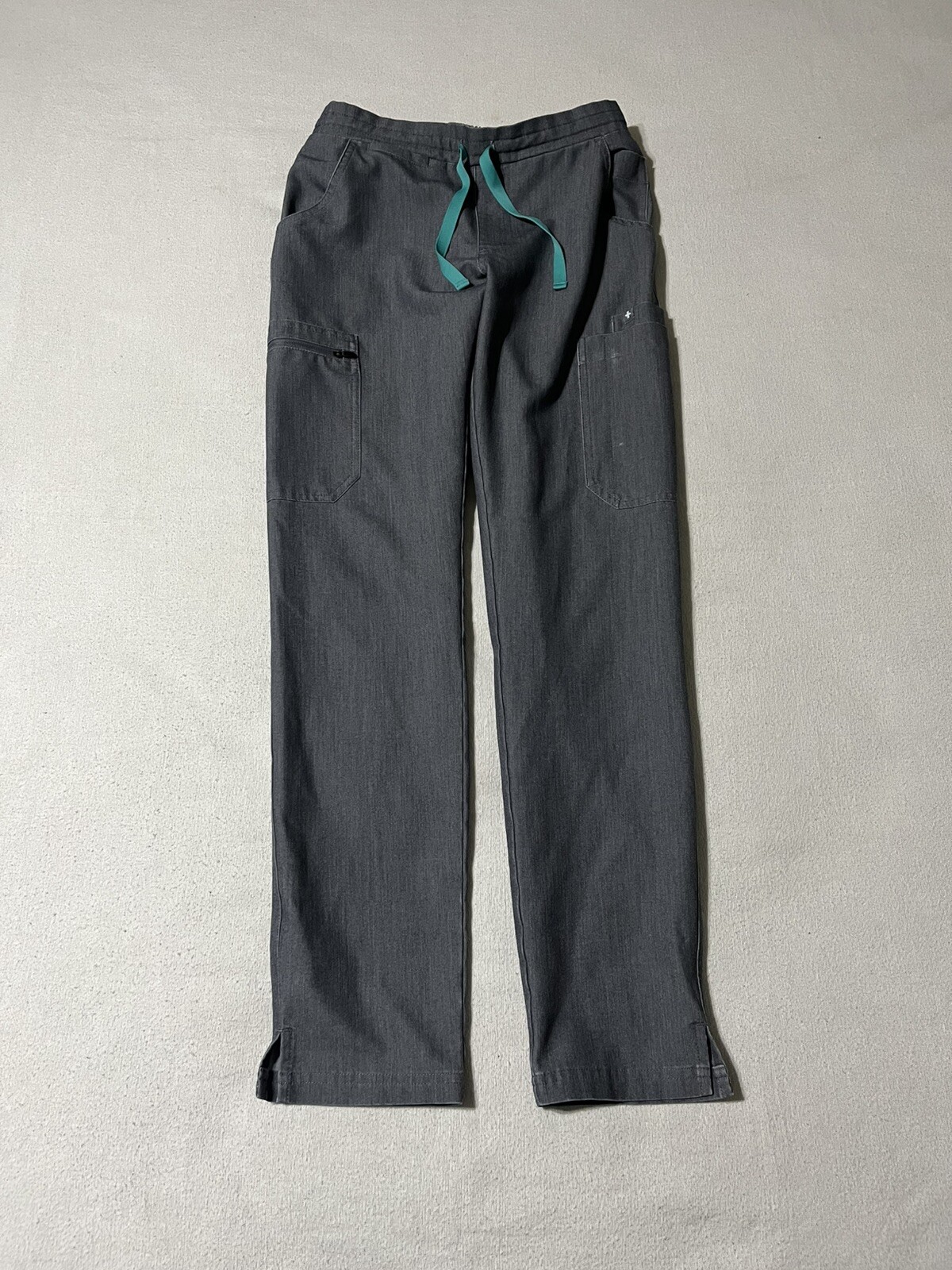 Figs Women’s XXS Scrub Bottoms Gray Yola Skinny Pants Stretch TW2000R