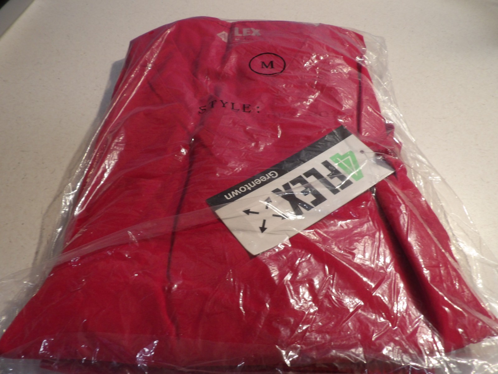 4Flex Nursing Scrubs New Set / Med/ Color True Red/StyleGFX802N/ 4 Way Stretch