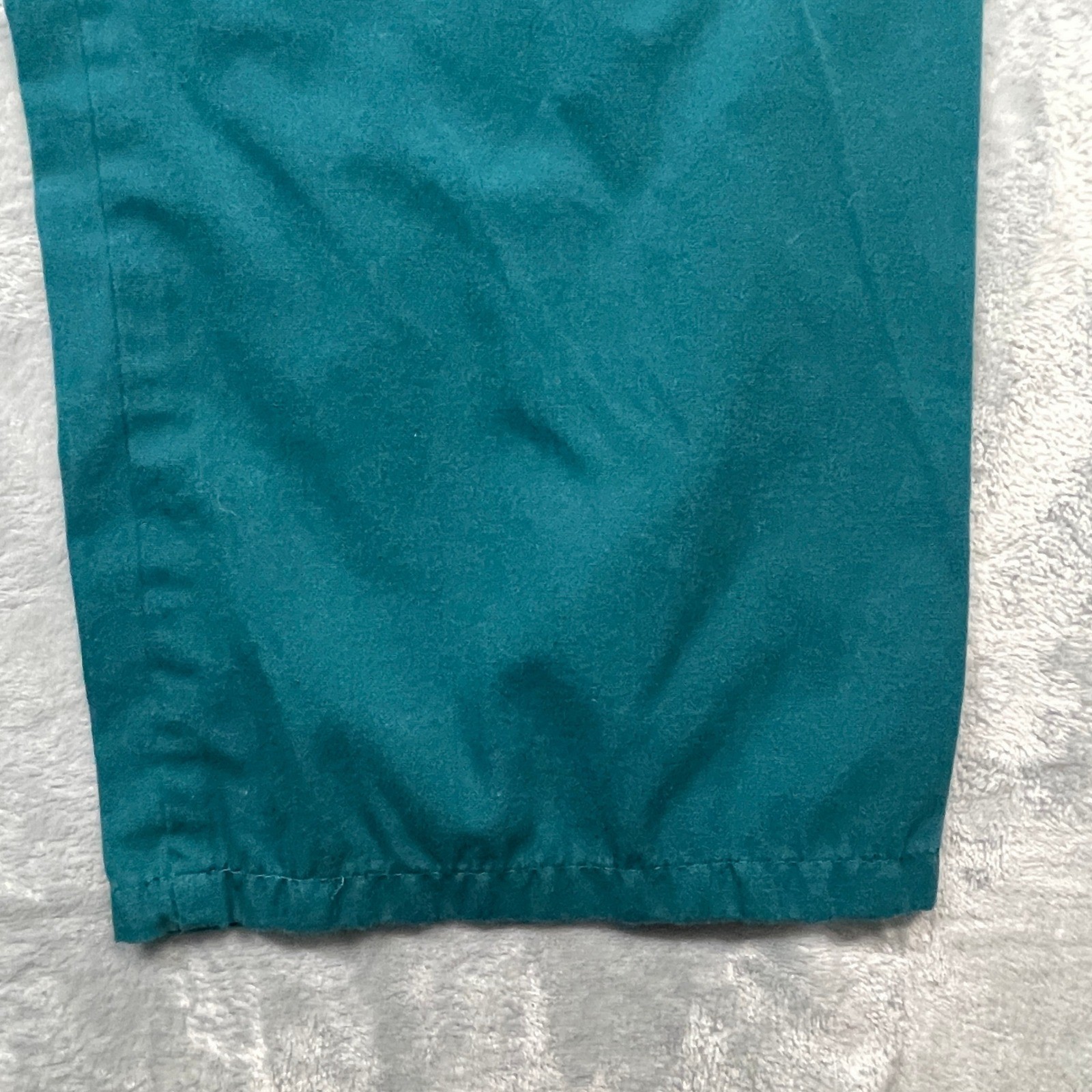 Fashion Seal Healthcare Scrub Pants Unisex Small Regular Teal Drawstring Cargo