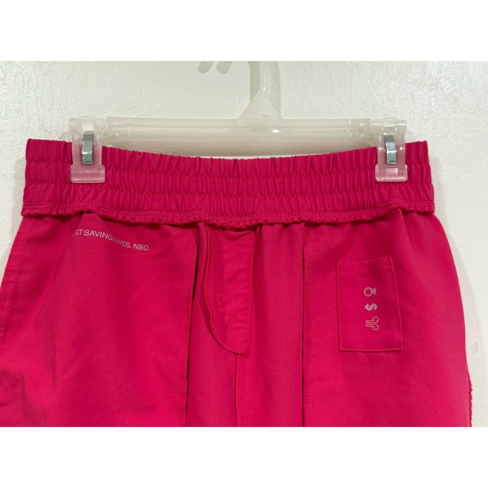 FIGS Zamora Jogger Scrub Pants Pink Technical Collection Womens Small W20SW2028