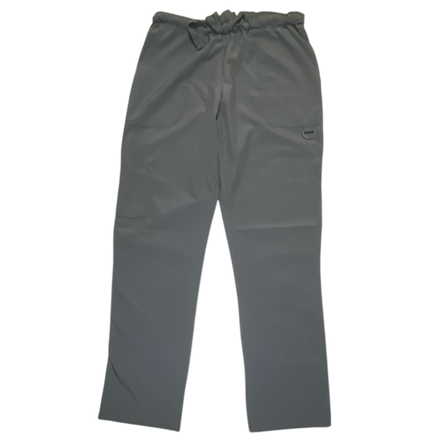 GT Performance Charcoal Steel Gray Scrubs Nurse Pants Sz M Elastic Drawstring