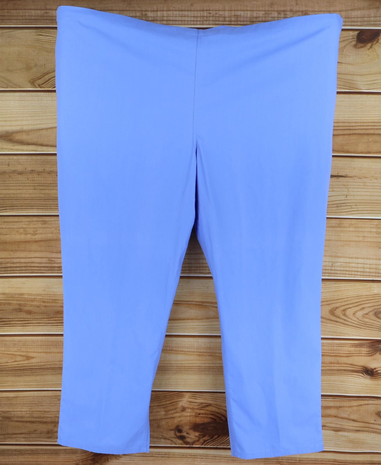 Scrubs Bottoms Mens 3X WAIST: 60″ Blue Inner Drawstring Poly-Cotton Blend Pants