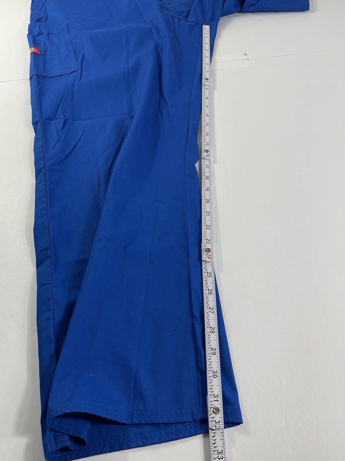 Dickies Size 2Xl Royal Blue EDS Scrubs Style 810046 Cotton/Polyester Blend
