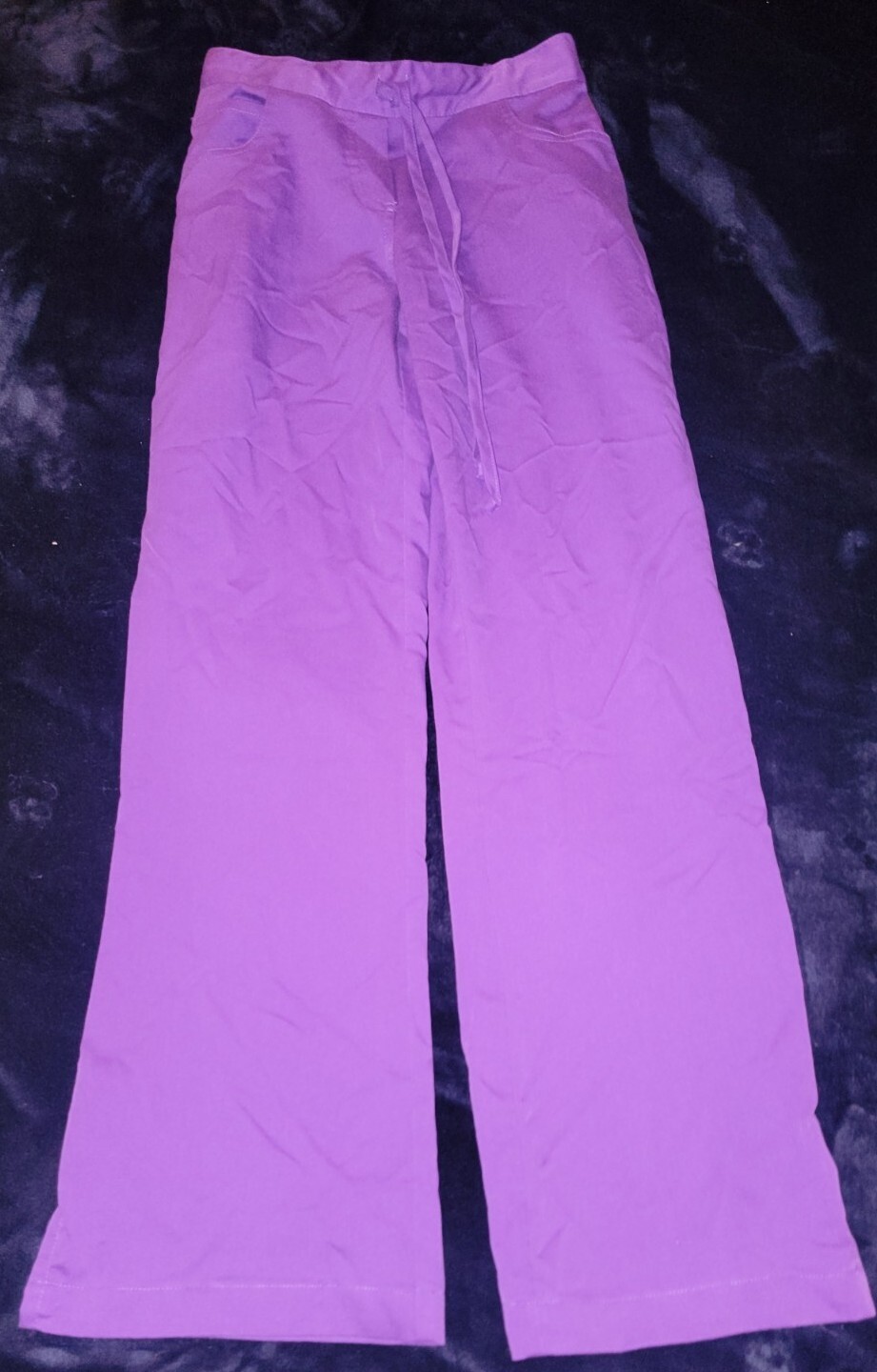 Greys Anatomy Womens Medical Scrub Pants Grape 2xs Petite 28″ 4232