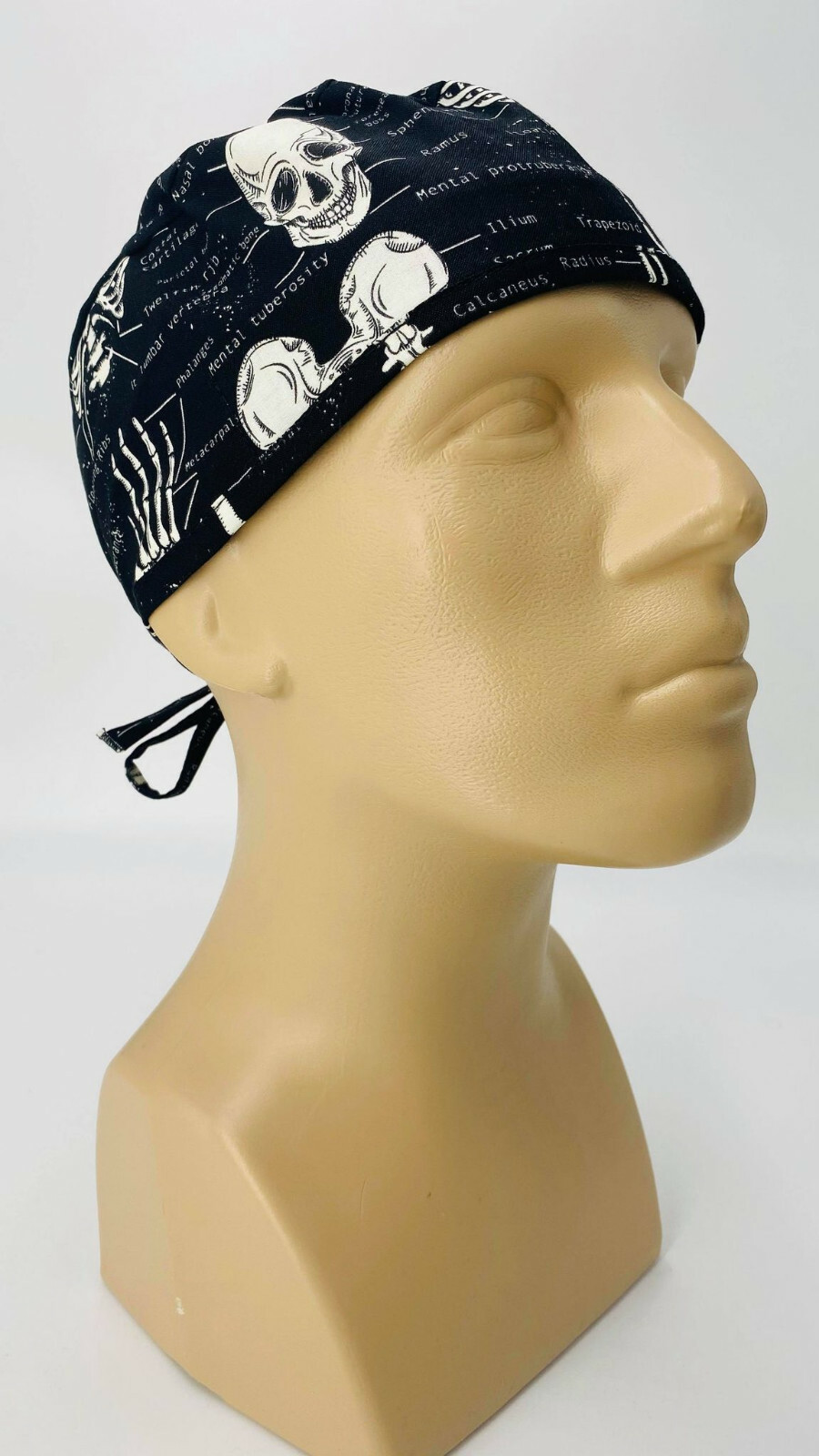 Scrub Cap Nurse Scrubs Hat Nursing Orthopedic Doctor Chiropractor Bones Skeleton