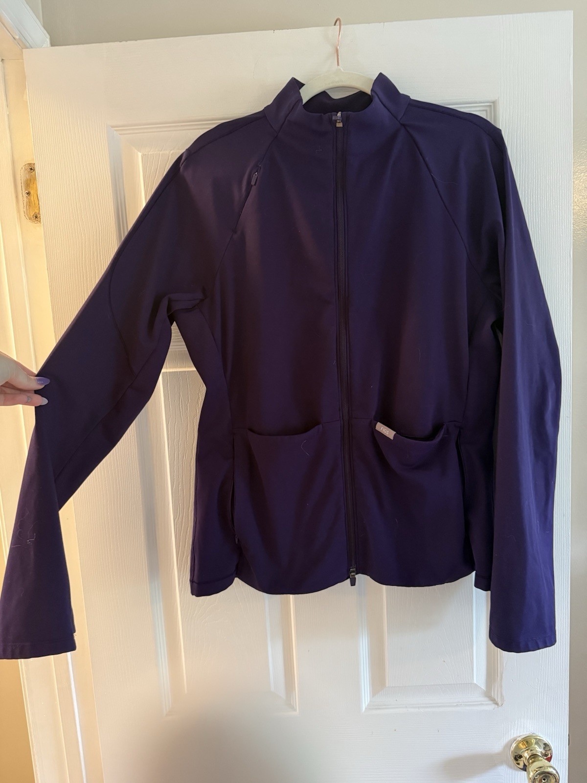 FIGS Women’s Scrub Jacket XXL Purple Jam