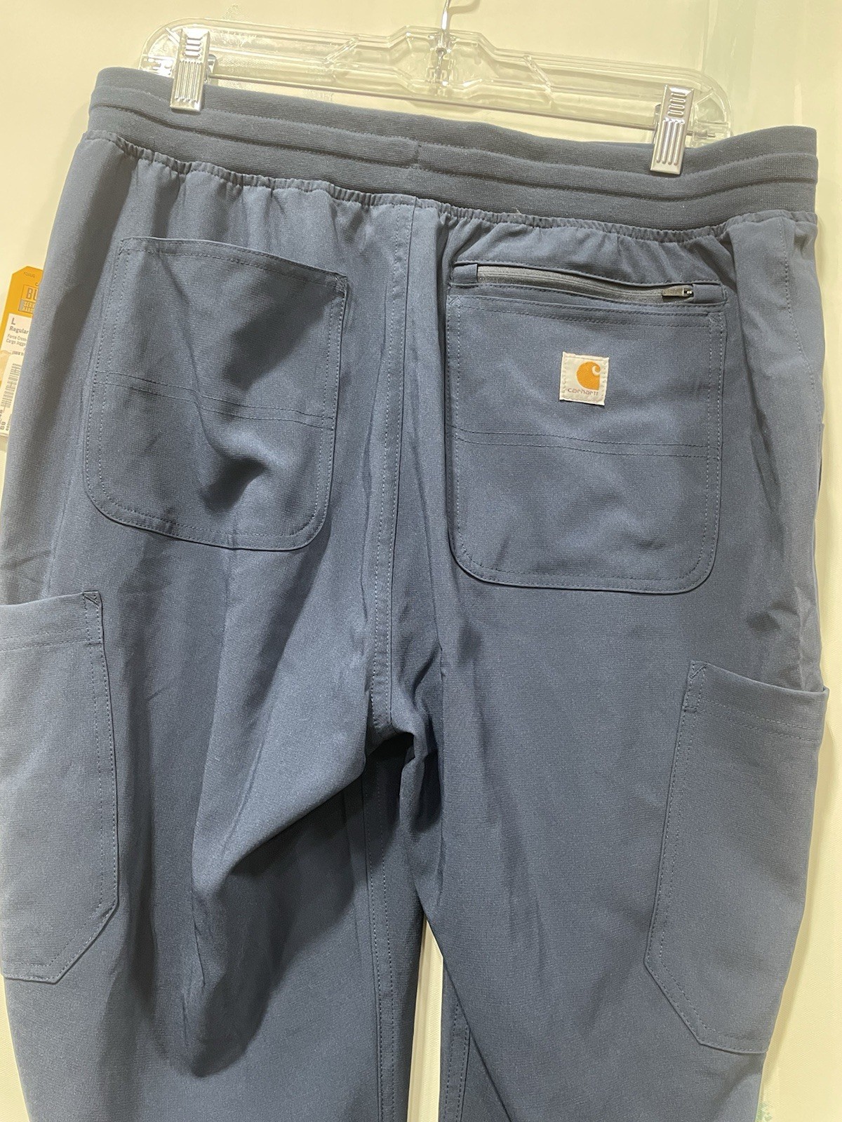NWT Carhartt Scrubs C53110 Women’s Force Cross-Flex Cargo Jogger Size L