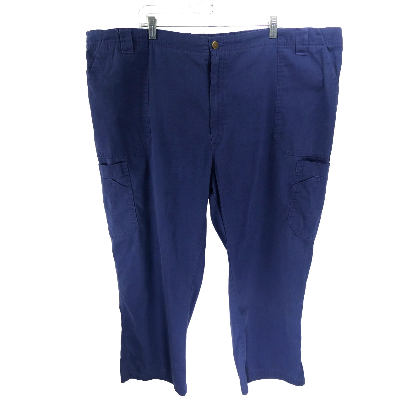Carhartt Men’s Blue Short 3XL Rugged Flex Regular Fit Cargo Scrub Pants 48×26