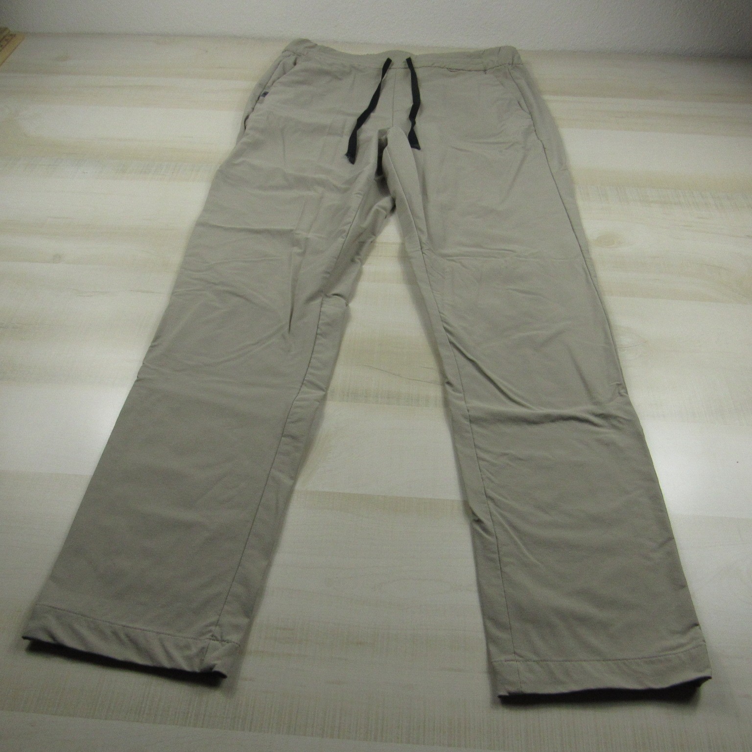 Figs Pro Pants Mens Medium Tall MT Brown Tech Scrubs Medical Drawstring Casual