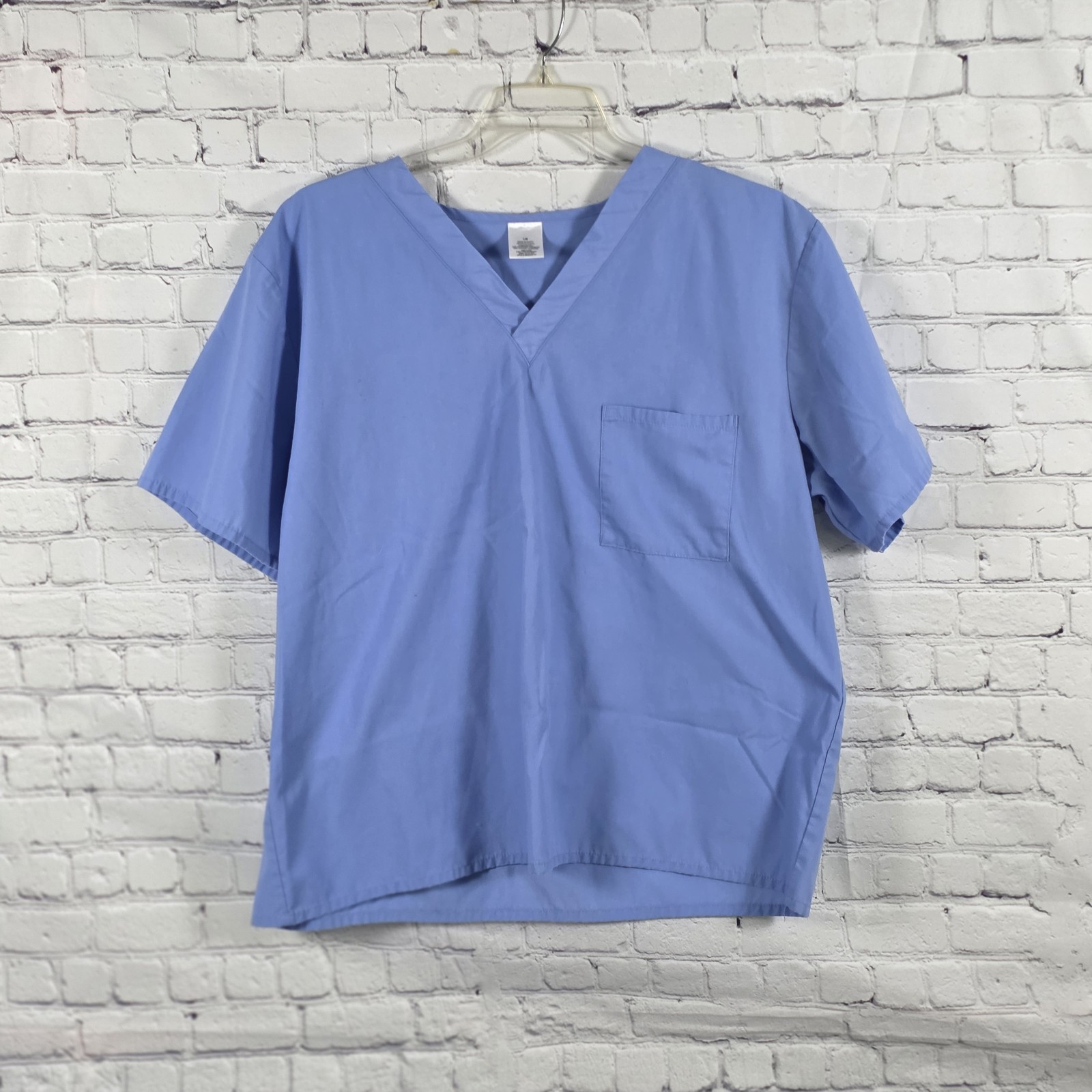 Unbranded Women’s Large Blue Nursing Scrub Tops (2) UZ13150T