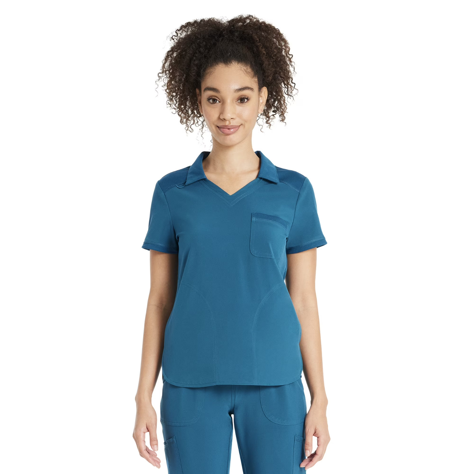 Scrubstar Women’s Antimicrobial Premium Performance Top L Deep Slate