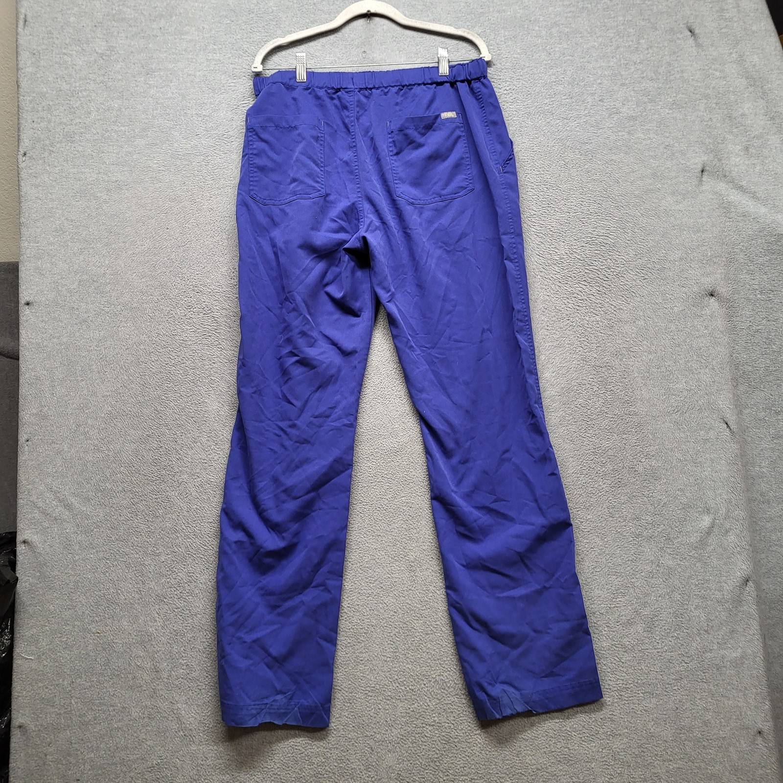 FIGS Women Scrub Pants L Purple Jogger 34″ Inseam
