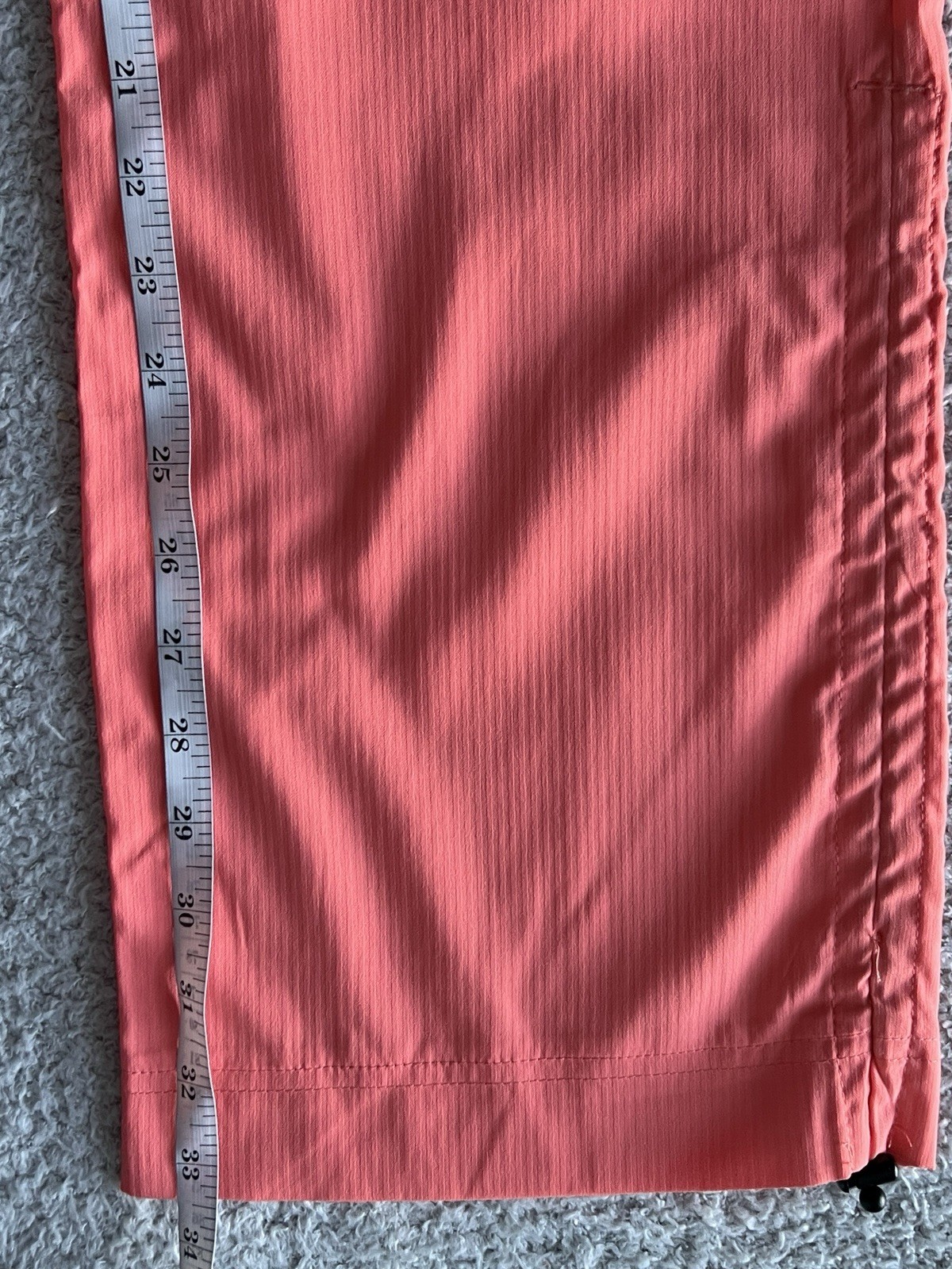 Koi Lite Scrub Pants Women‘s Sz Large Tall LT Coral Spirit Slim Stretch Nursing