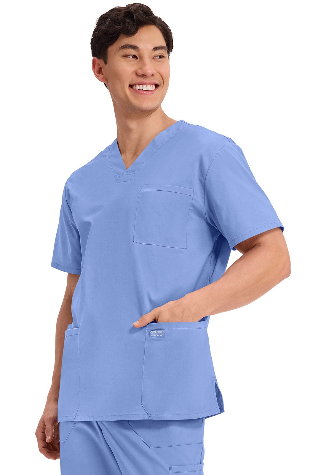 Ciel Cherokee Workwear Professionals Scrubs Mens V Neck WW695 CIE