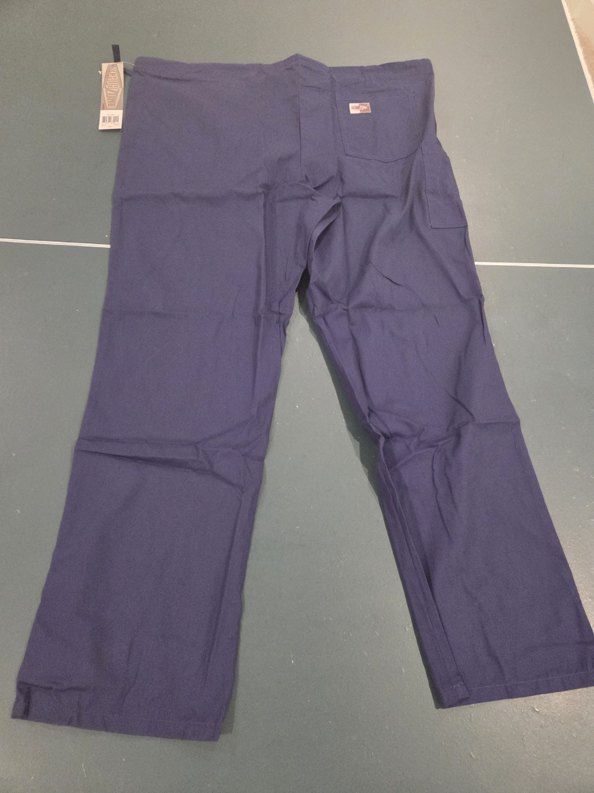 LOT OF 3 Landau Scrub Zone Cargo Scrub Pants True Navy 2XL XXL #85221 FREE SHIP