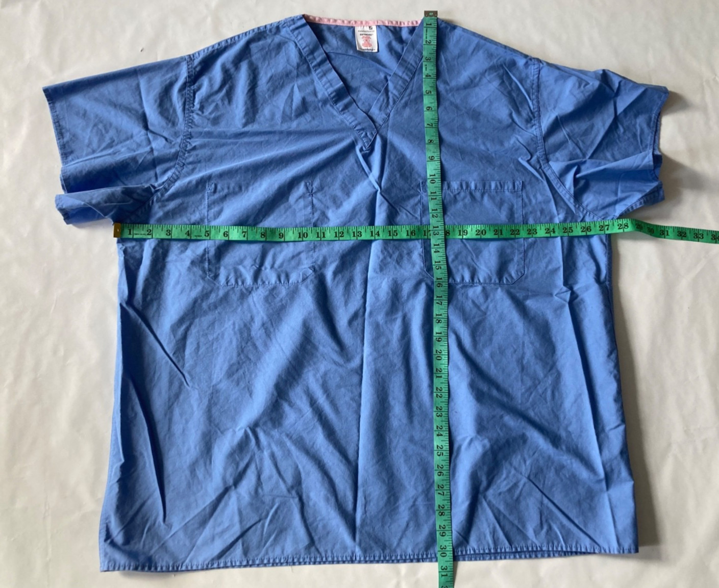 Baxter Hospitex XL scrubs shirt top 27” wide by 30” tall