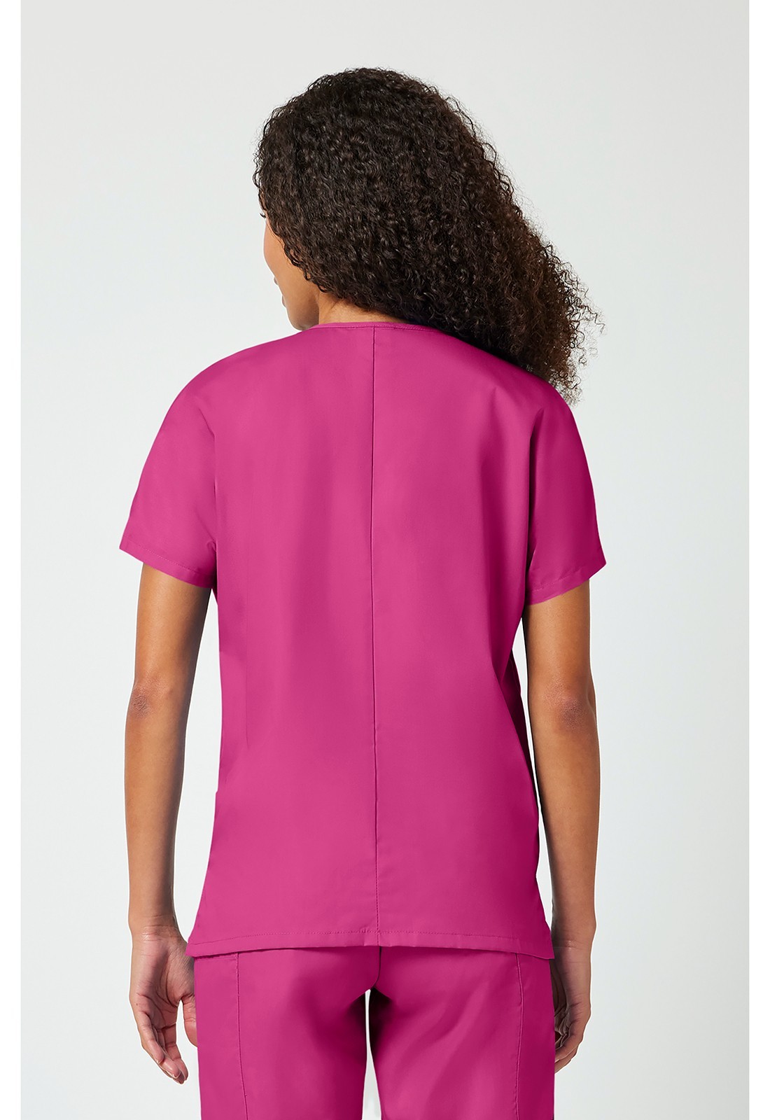 Cherokee Scrubs 4700 V Neck Scrub Top Shocking Pink by Workwear free shipping.