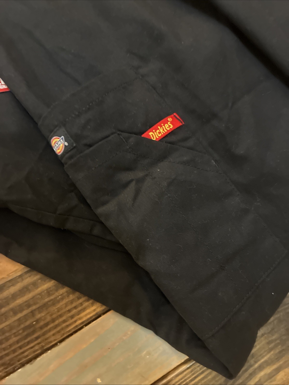 NWT Women’s Scrubs Elastic Waist Cargo Pant 86106T Black Tall Dickies EDS 2XL
