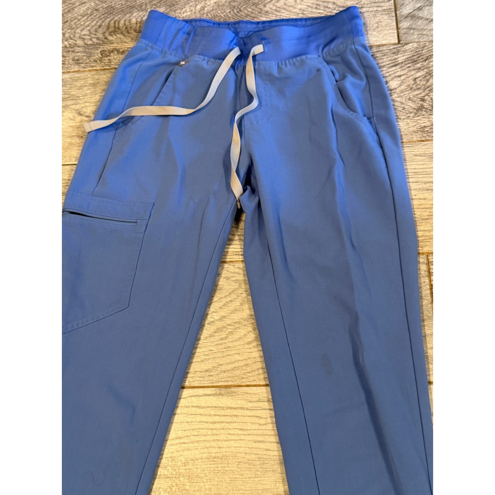 FIGS Scrub Jogger Pants Bottoms XXS Tall W18SW2005T Zamora 1337 Blue Womens 2XS
